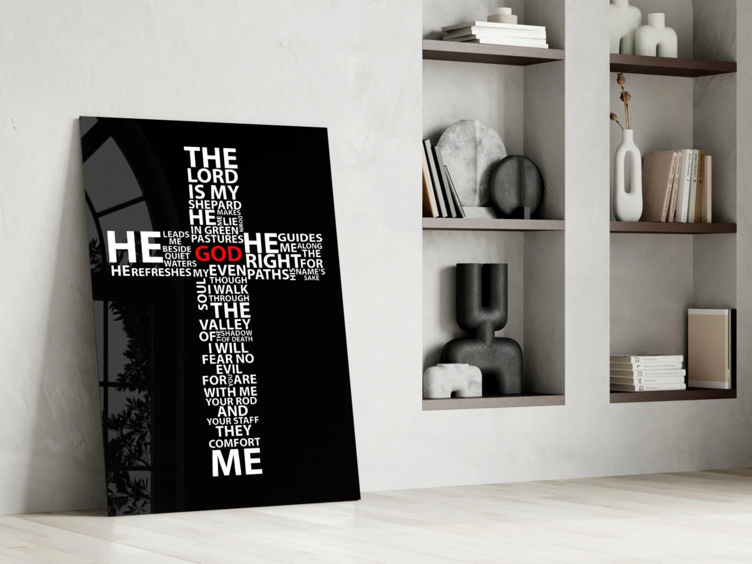Cross Glass Wall Art - Image 6