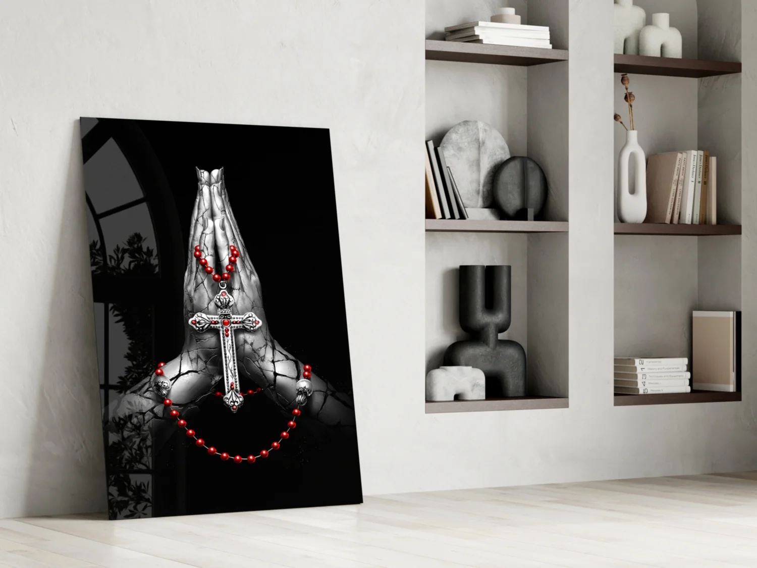 Cross Glass Wall Art - Image 6