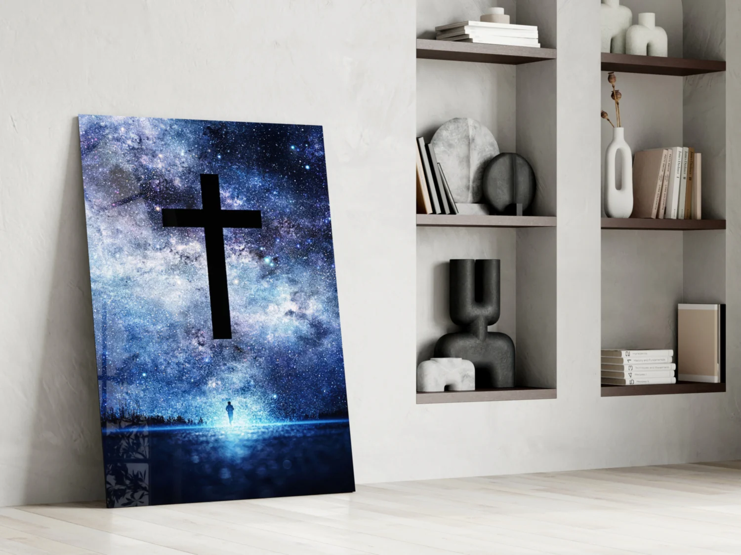 Cross Glass Wall Art - Image 6