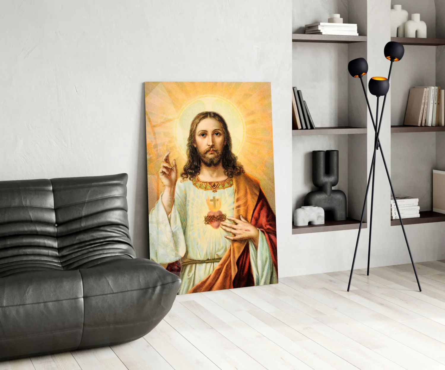 Jesus Glass Wall Art - Image 5