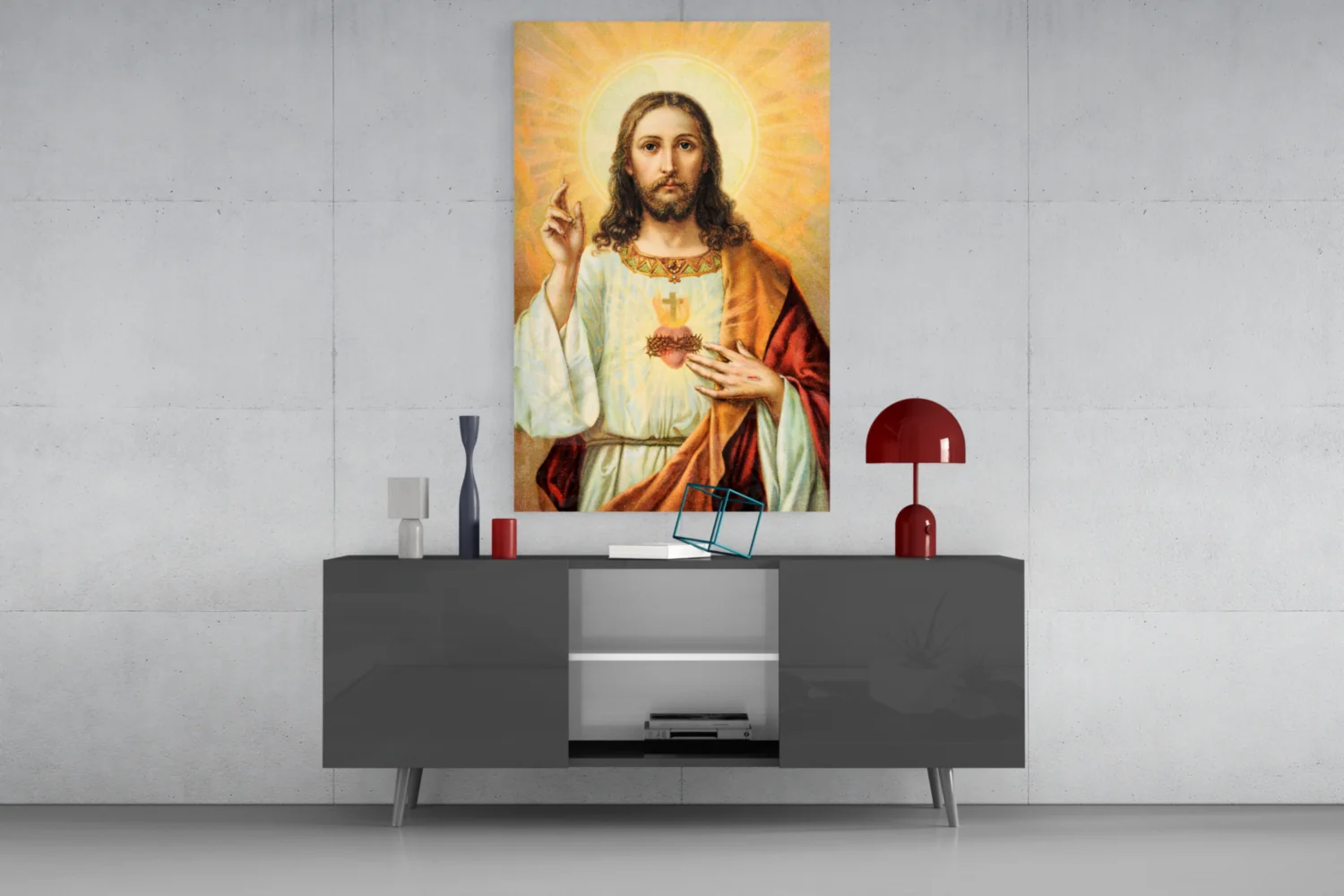 Jesus Glass Wall Art - Image 8