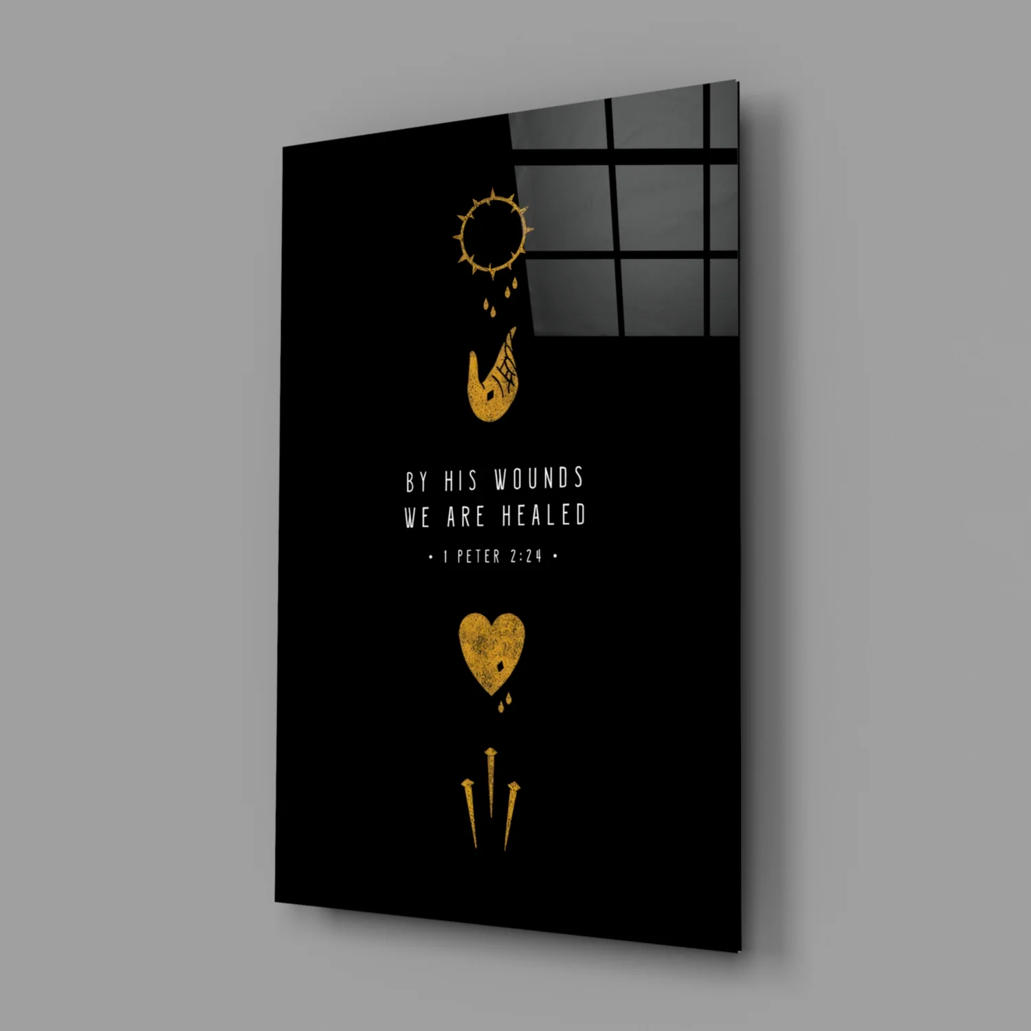 We are Healed Glass Wall Art - Image 2