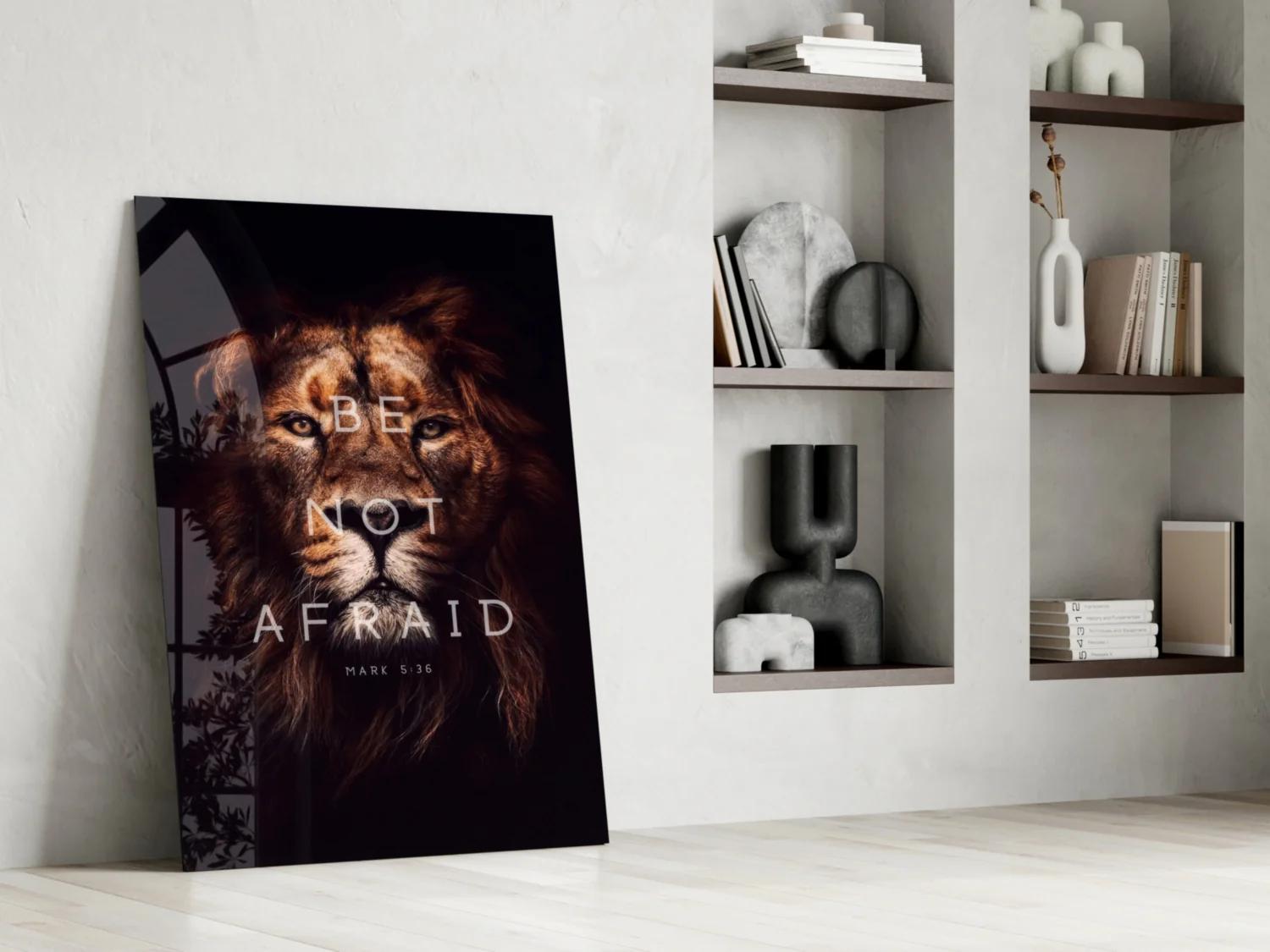 Lion Glass Wall Art - Image 6