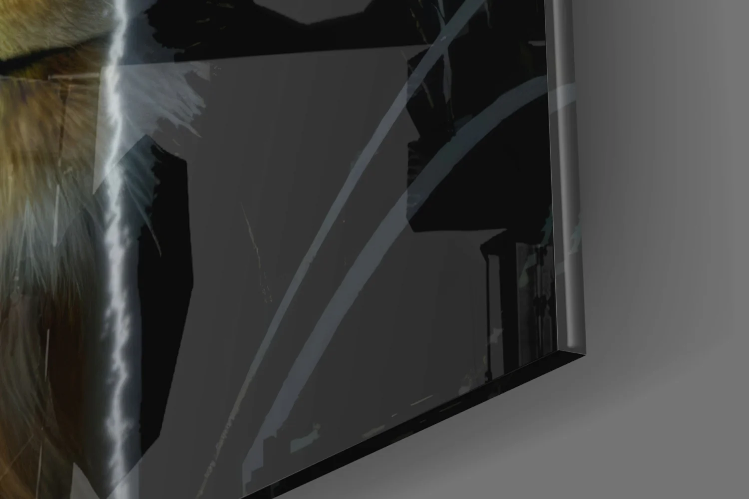 Lion Glass Wall Art - Image 7