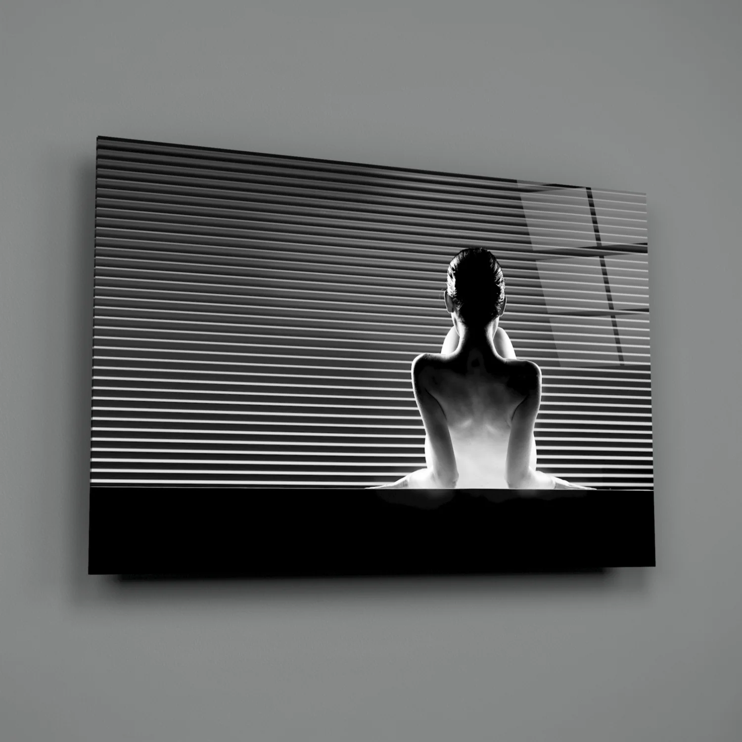 Against the Wall Glass Wall Art - Image 2