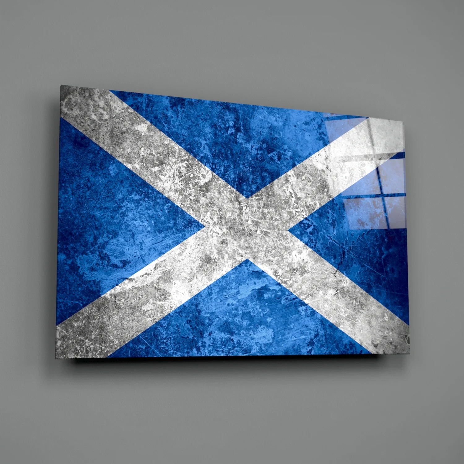 Flag of Scotland Glass Wall Art - Image 2