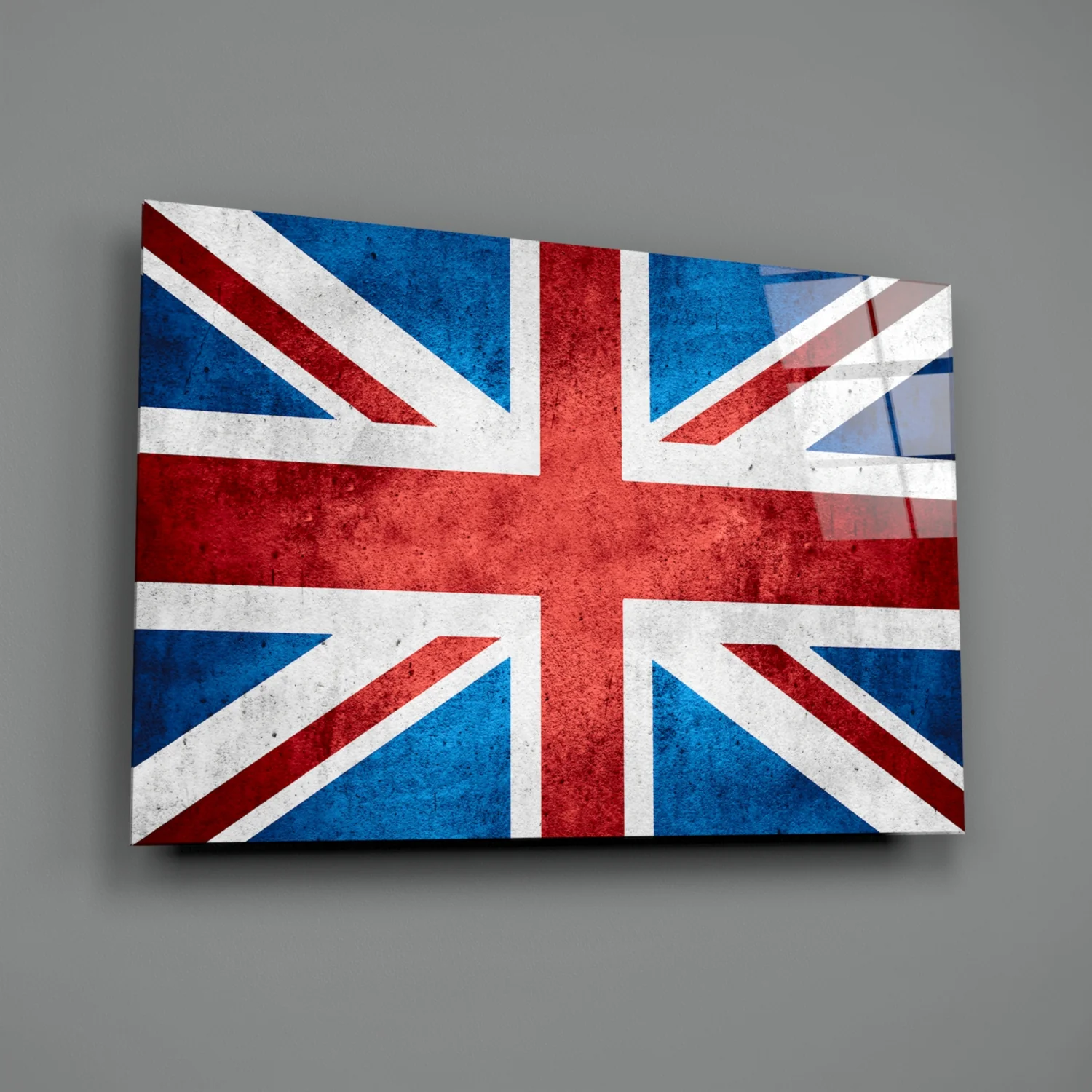 Flag of the United Kingdom Glass Wall Art - Image 2