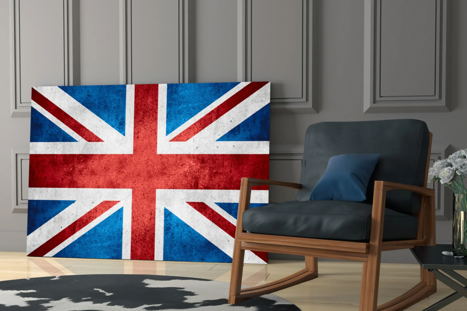 Flag of the United Kingdom Glass Wall Art - Image 6