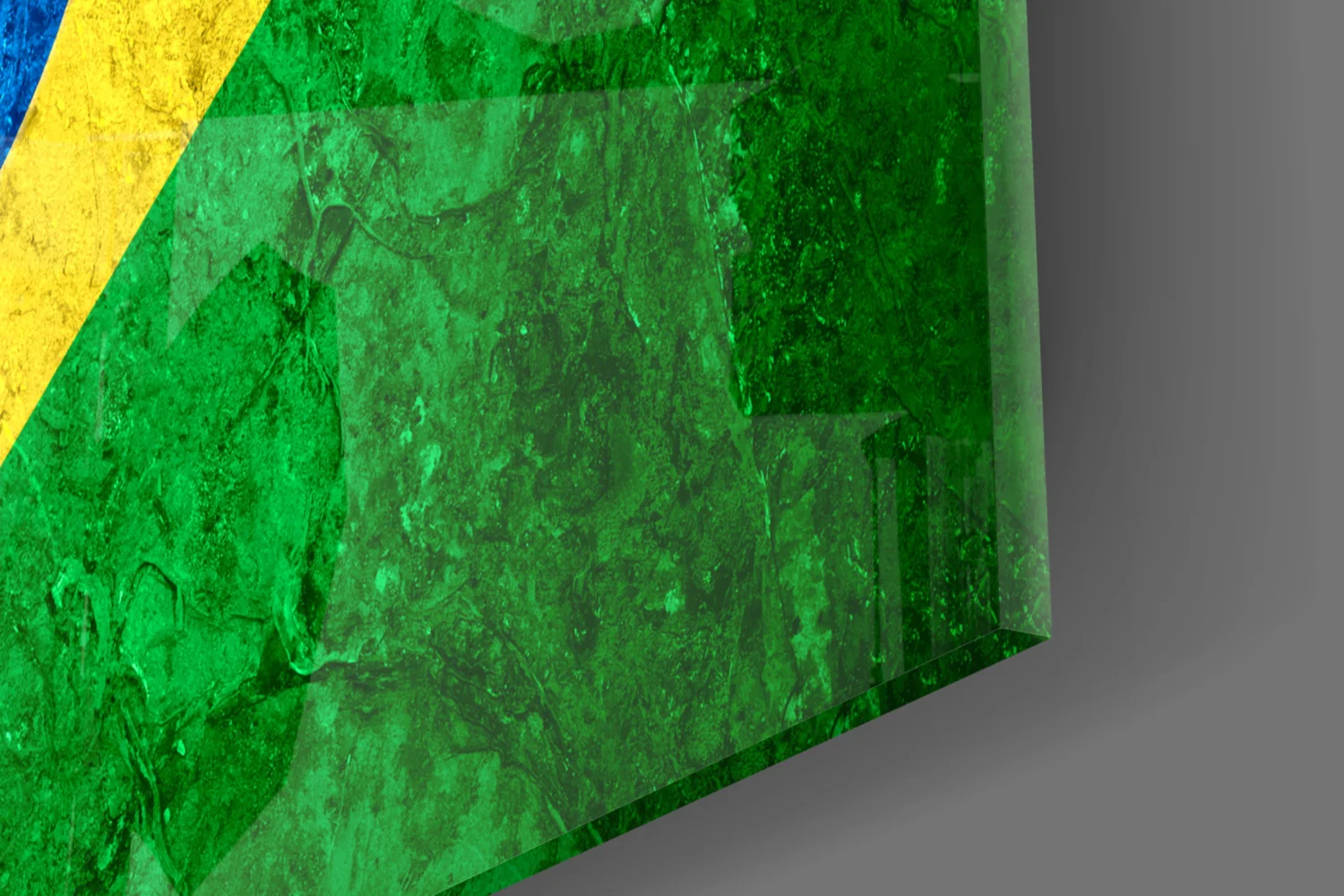Flag of Brasil Glass Wall Art - Image 7