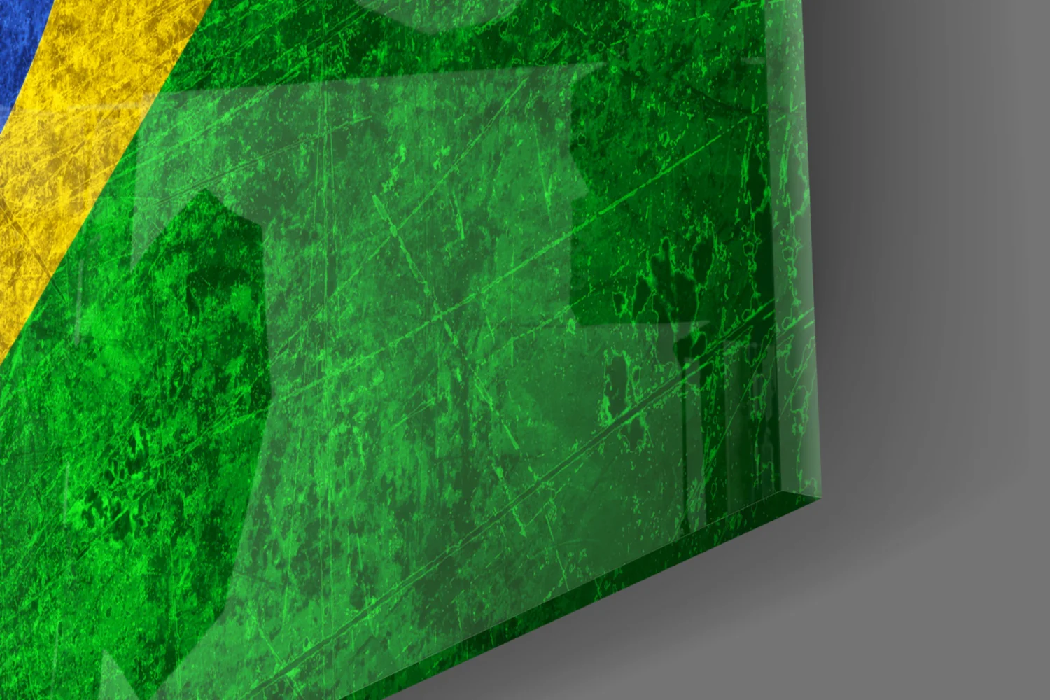Flag of Brasil Glass Wall Art - Image 7