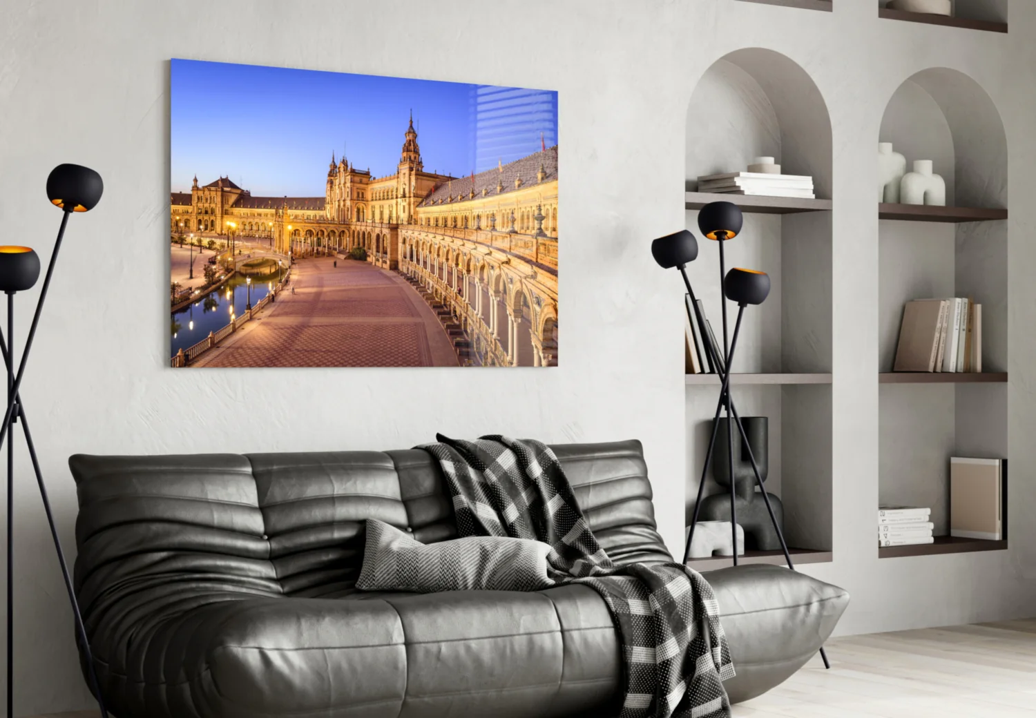 Sevilla  Glass Wall Art - Image 4