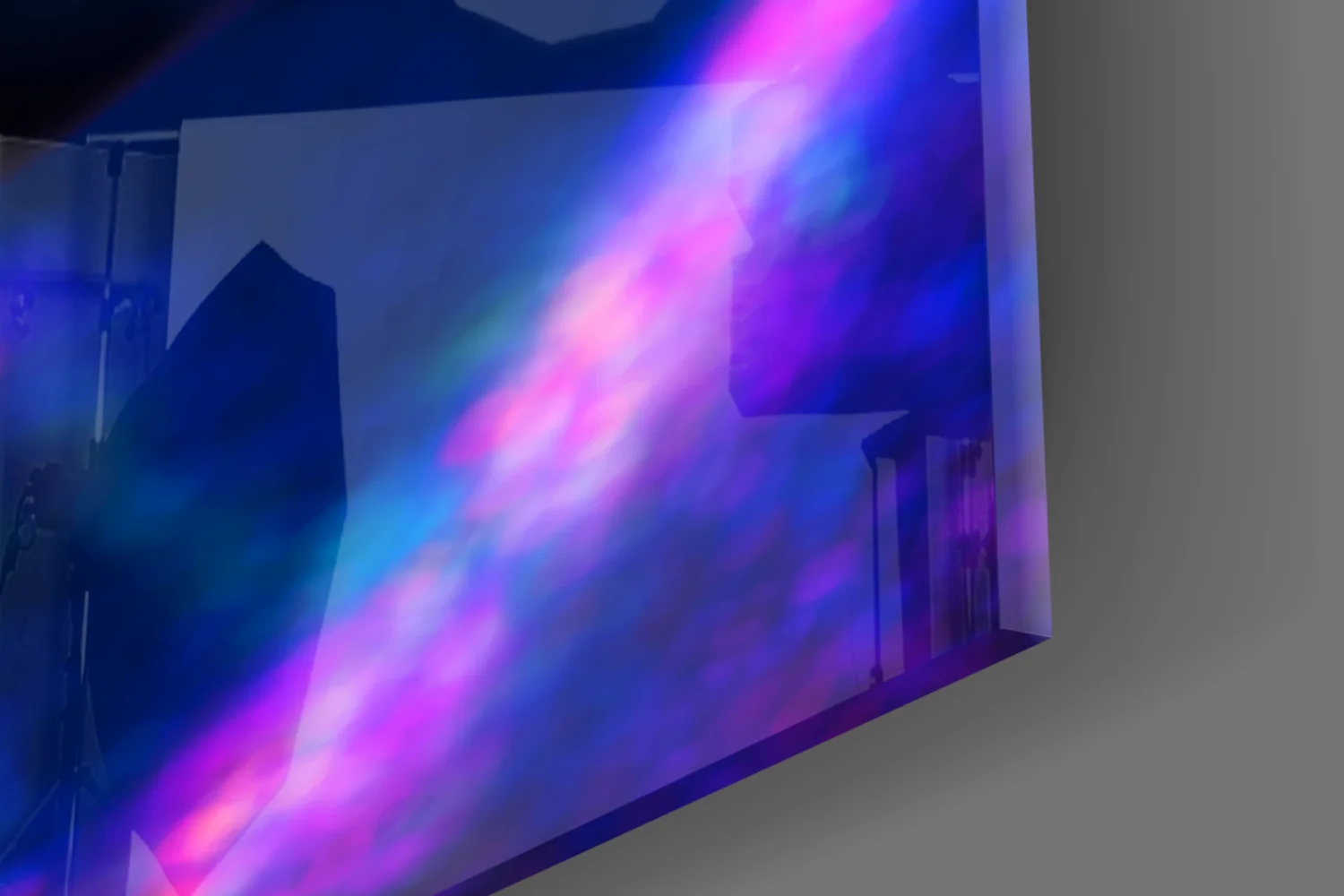 Neon Make Up Glass Wall Art - Image 7