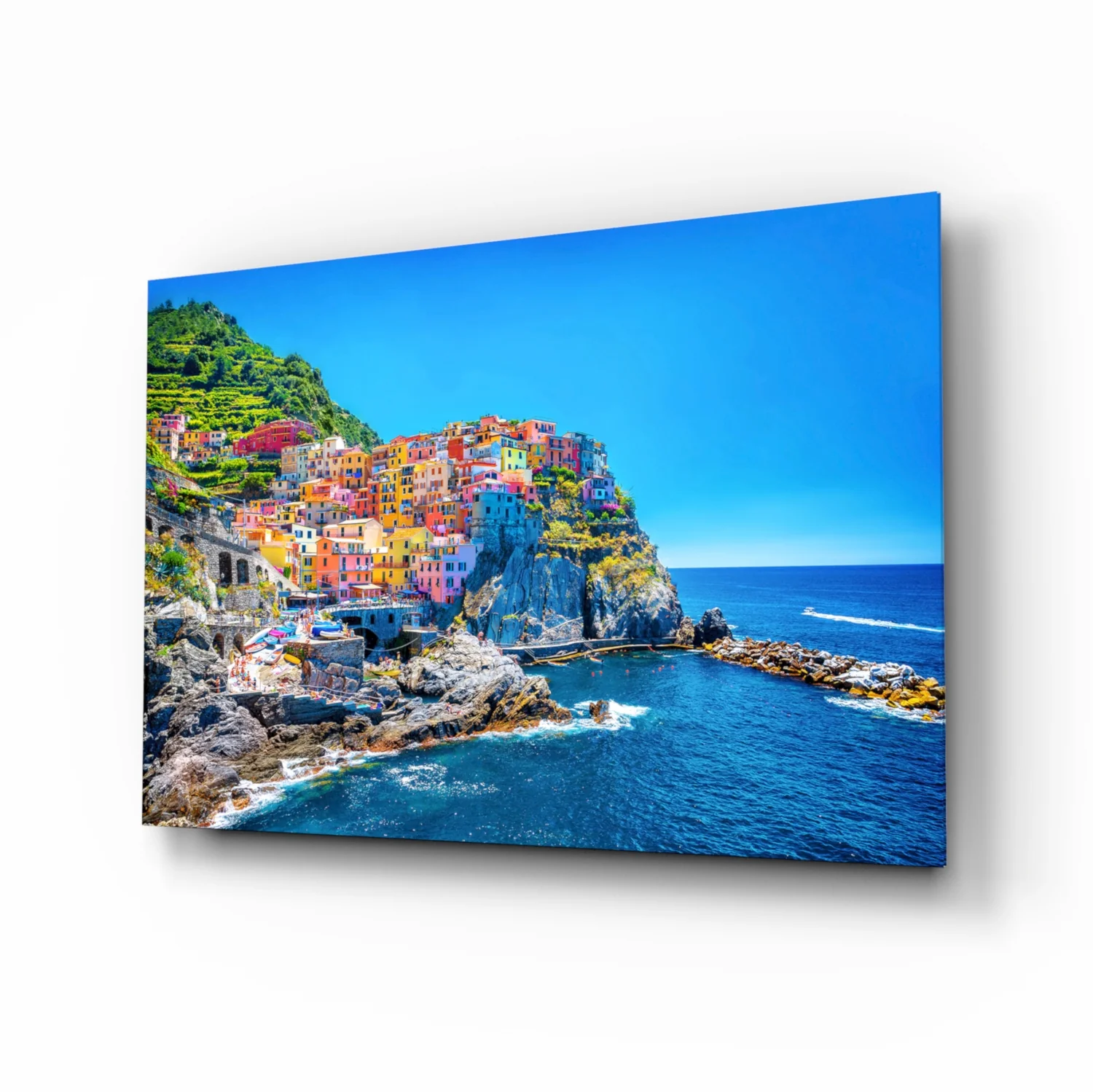 Manarola Glass Wall Art