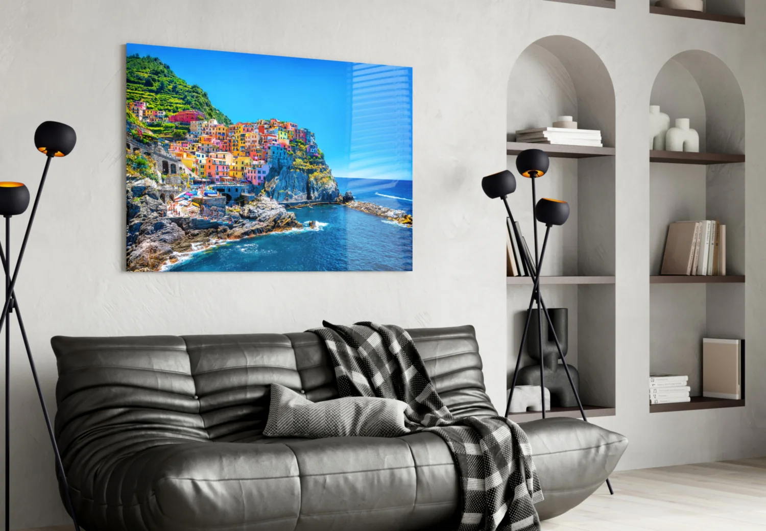 Manarola Glass Wall Art - Image 4