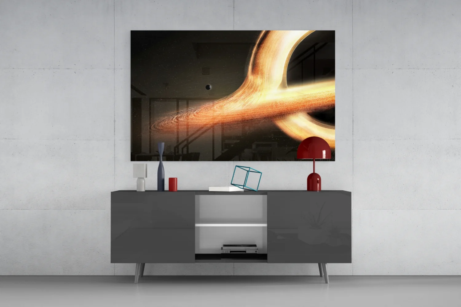 Space Glass Wall Art - Image 8