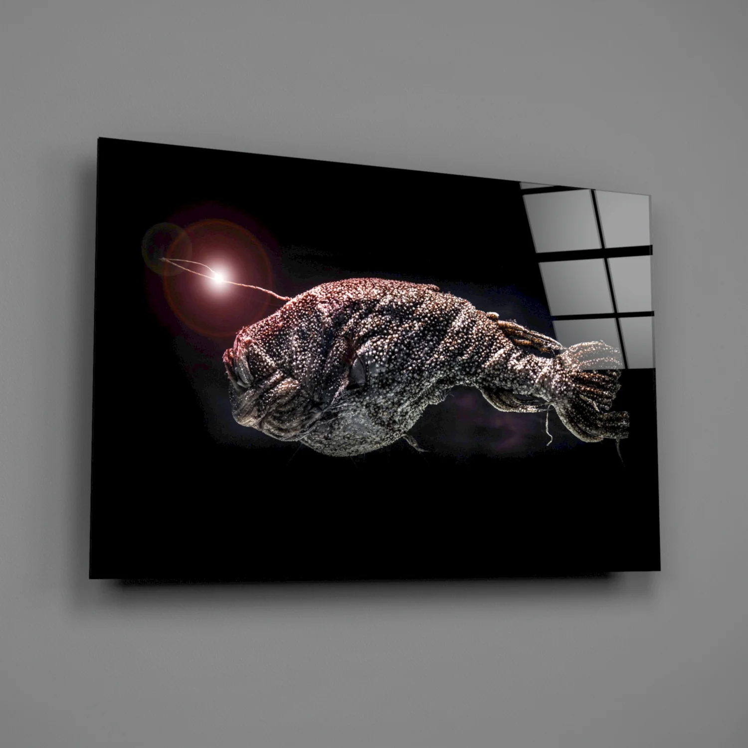 Deepsea Fish Glass Wall Art - Image 2