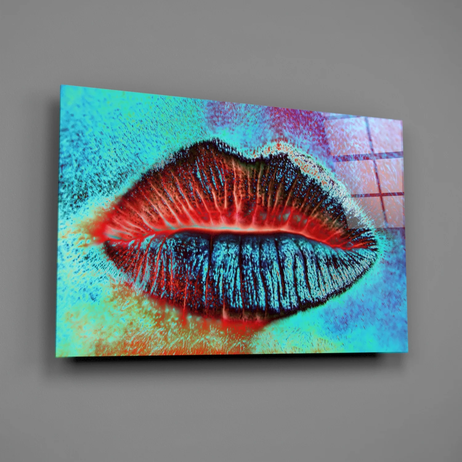 Lips Glass Wall Art - Image 2