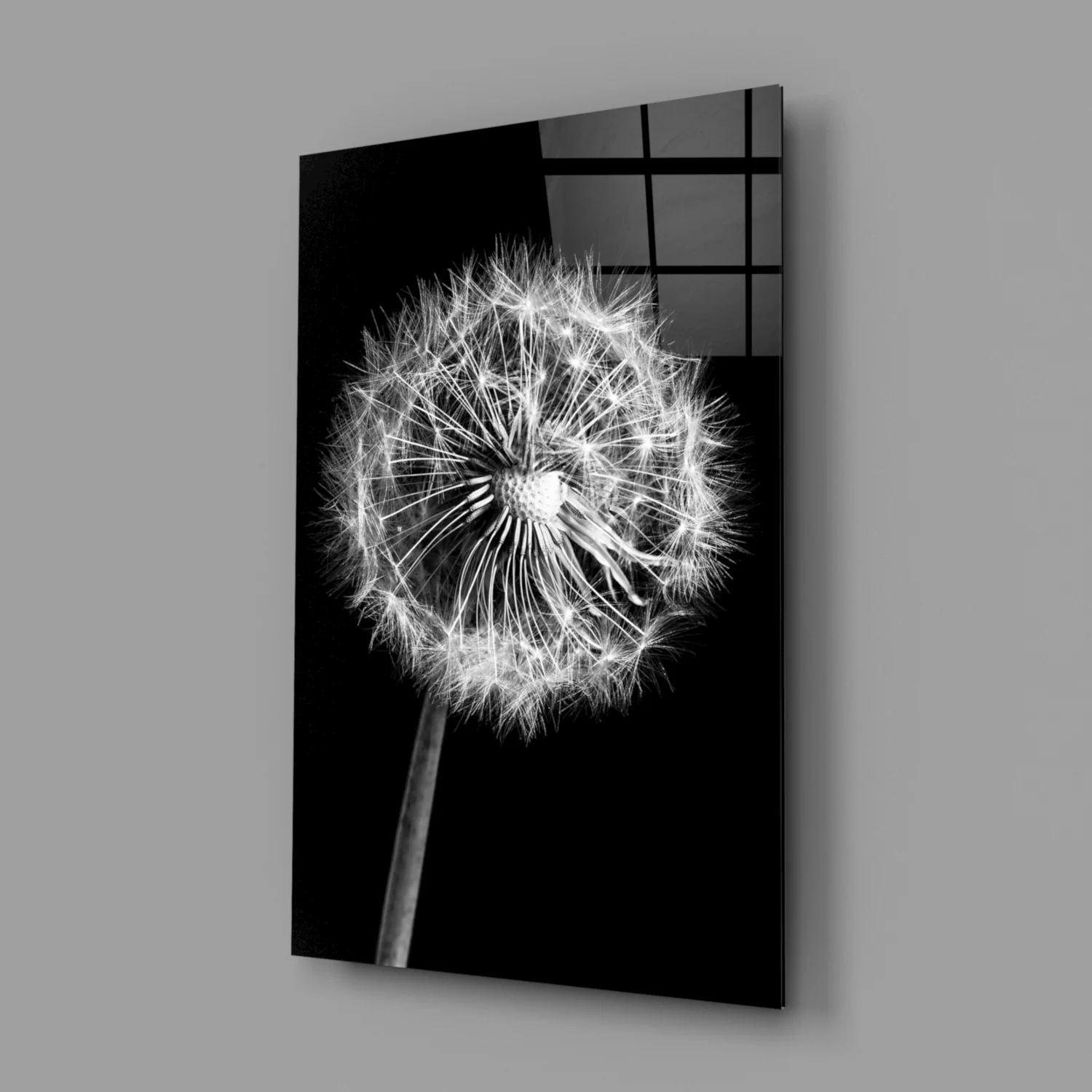 Dandelion Glass Wall Art - Image 2