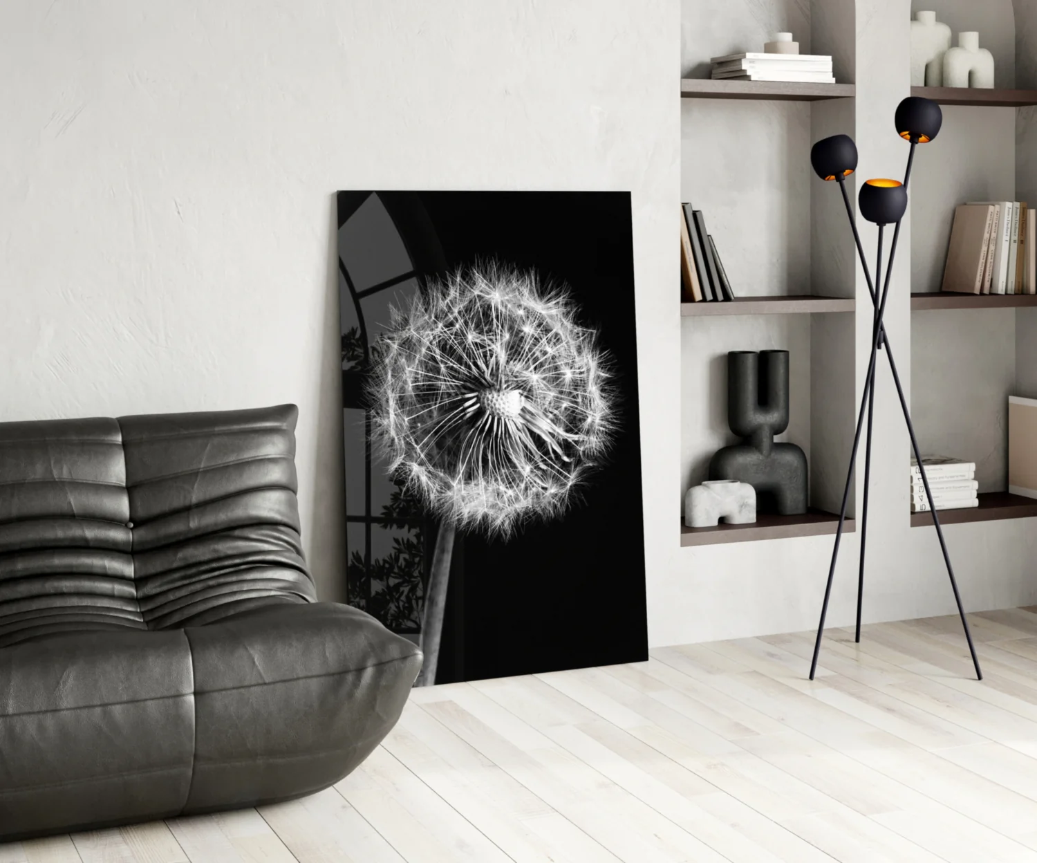Dandelion Glass Wall Art - Image 5