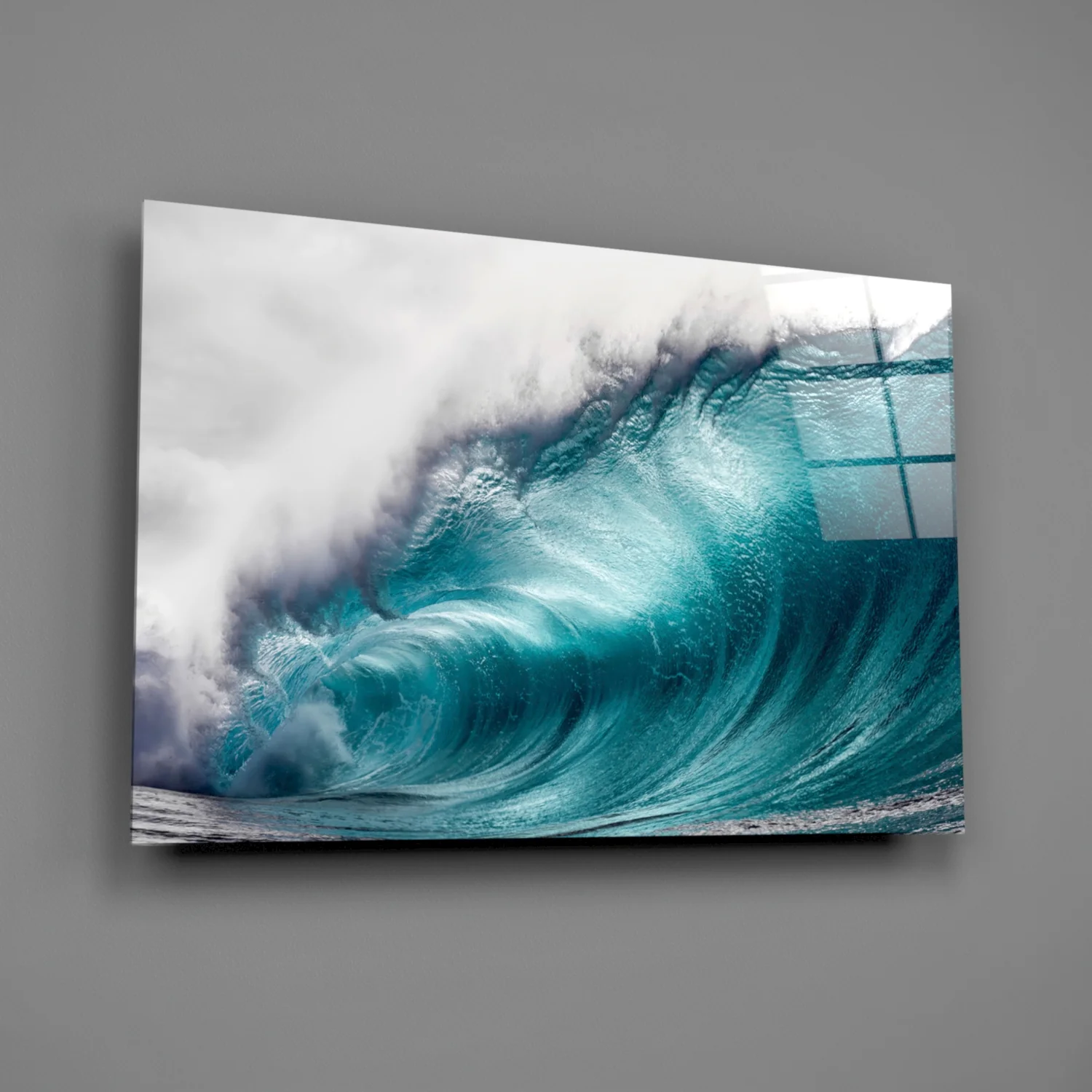 Wave Glass Wall Art - Image 2