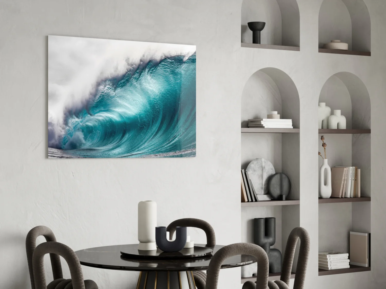 Wave Glass Wall Art - Image 5
