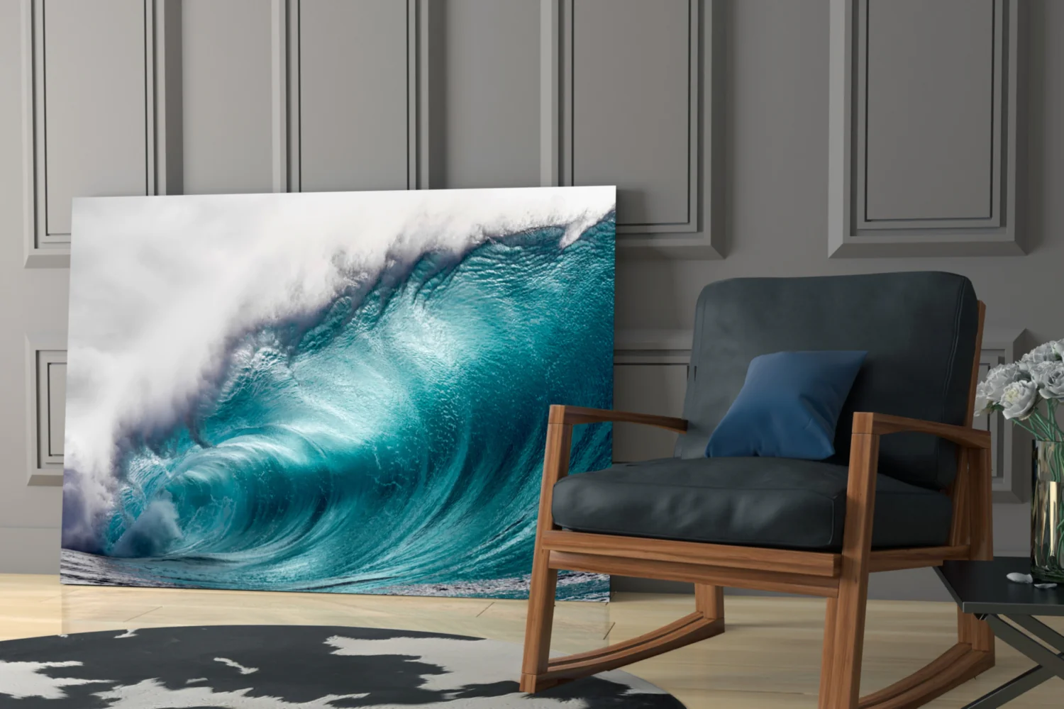 Wave Glass Wall Art - Image 6