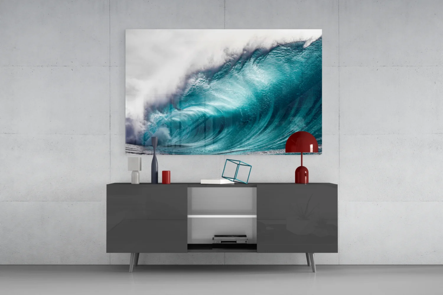 Wave Glass Wall Art - Image 8