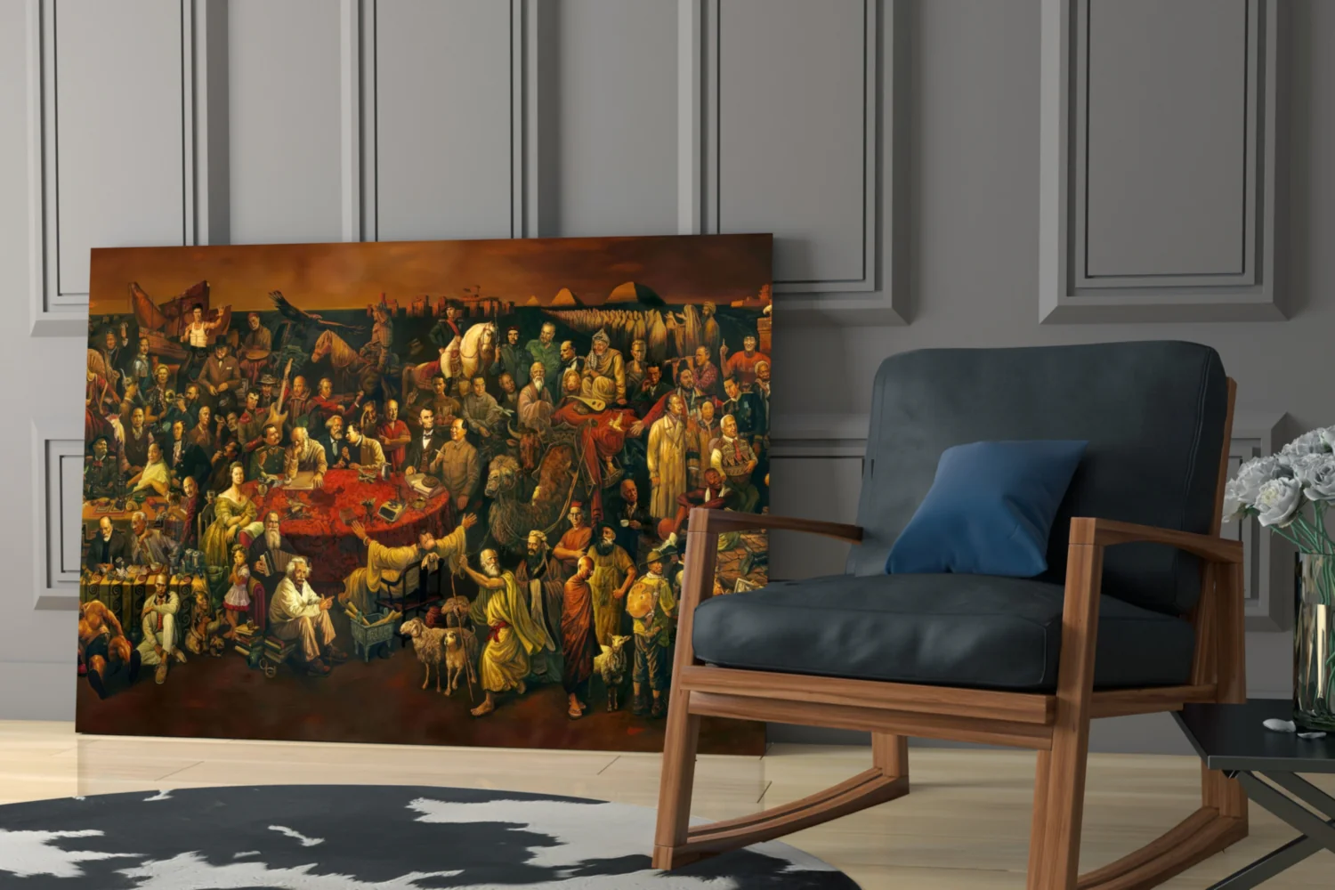 101 Famous People Glass Wall Art - Image 6