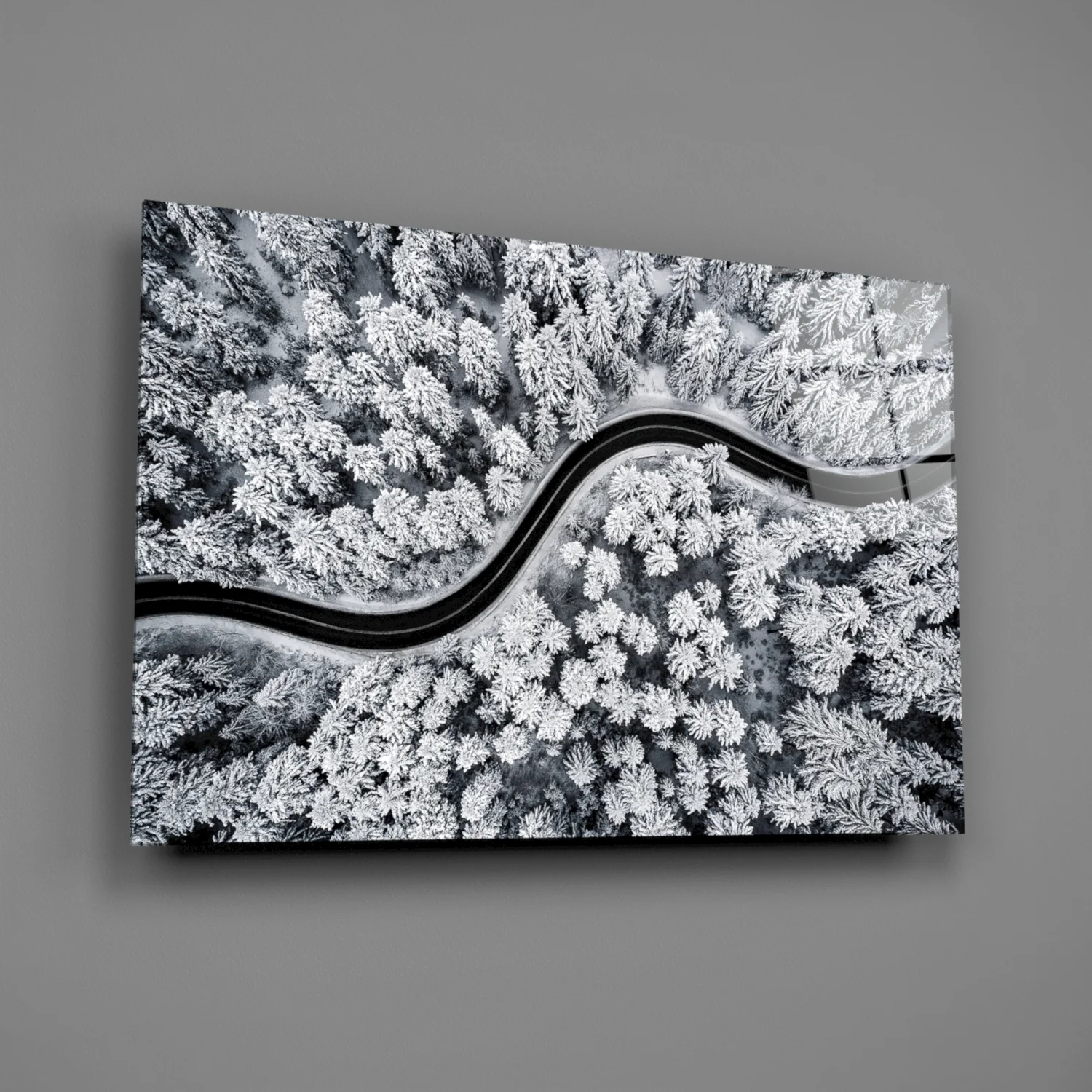 Forest Landscape Glass Wall Art - Image 2