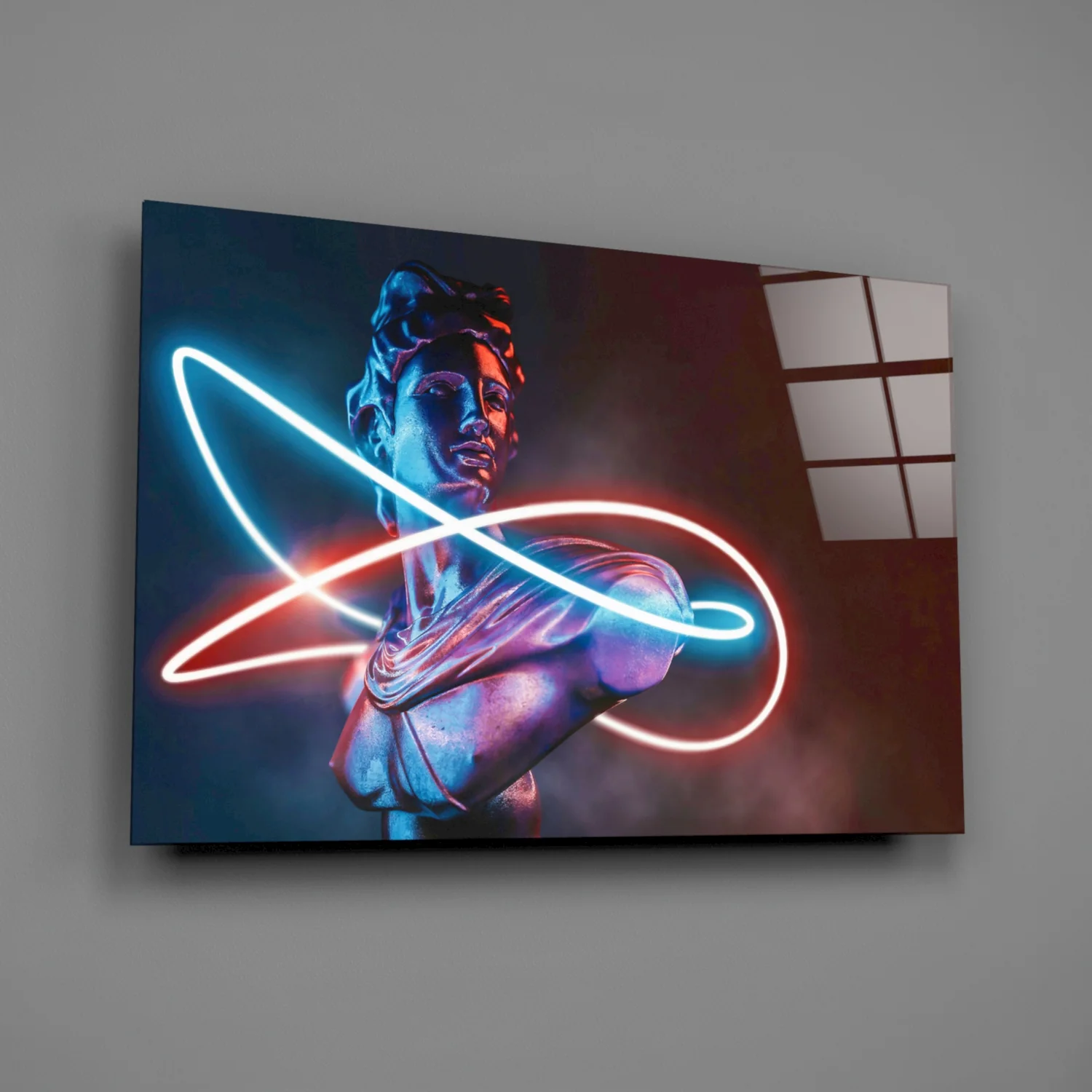 Abstract Art Glass Wall Art - Image 2