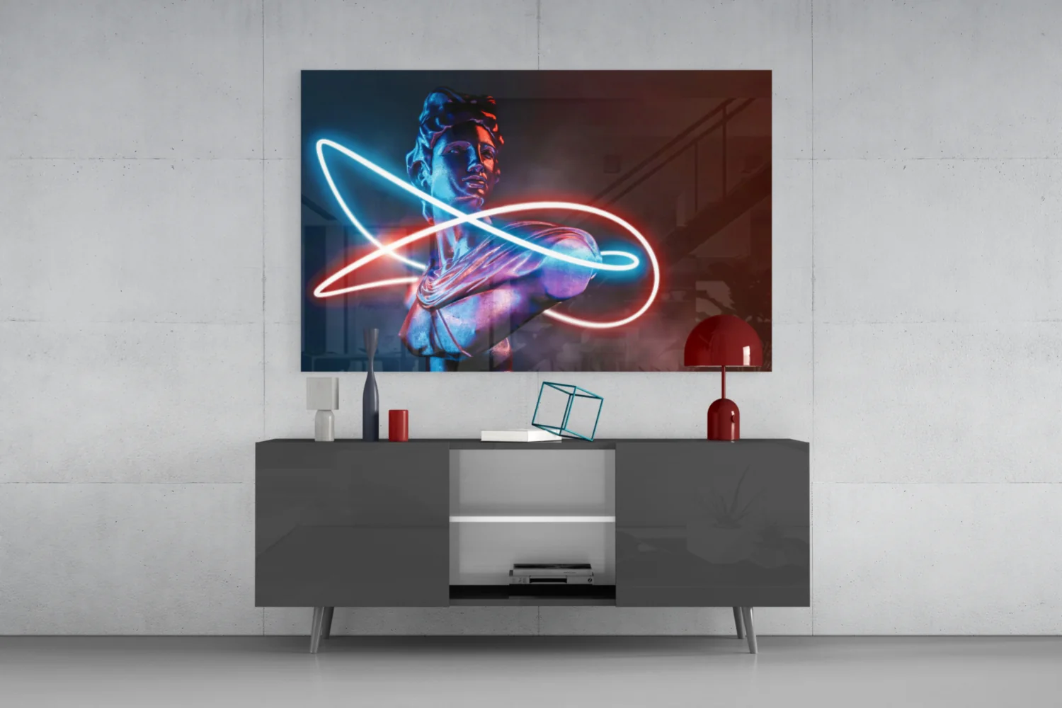Abstract Art Glass Wall Art - Image 8
