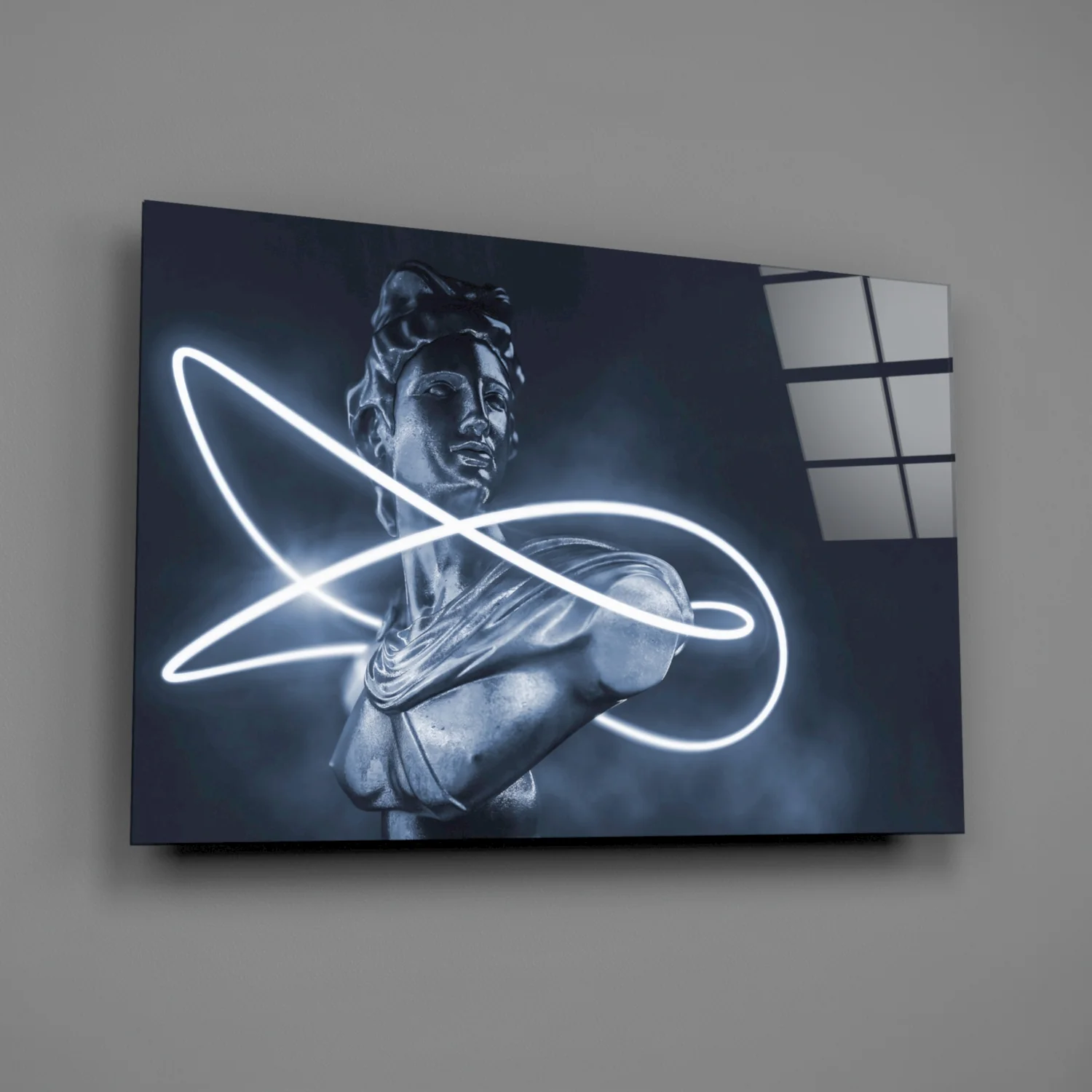 Abstract Art Glass Wall Art - Image 2