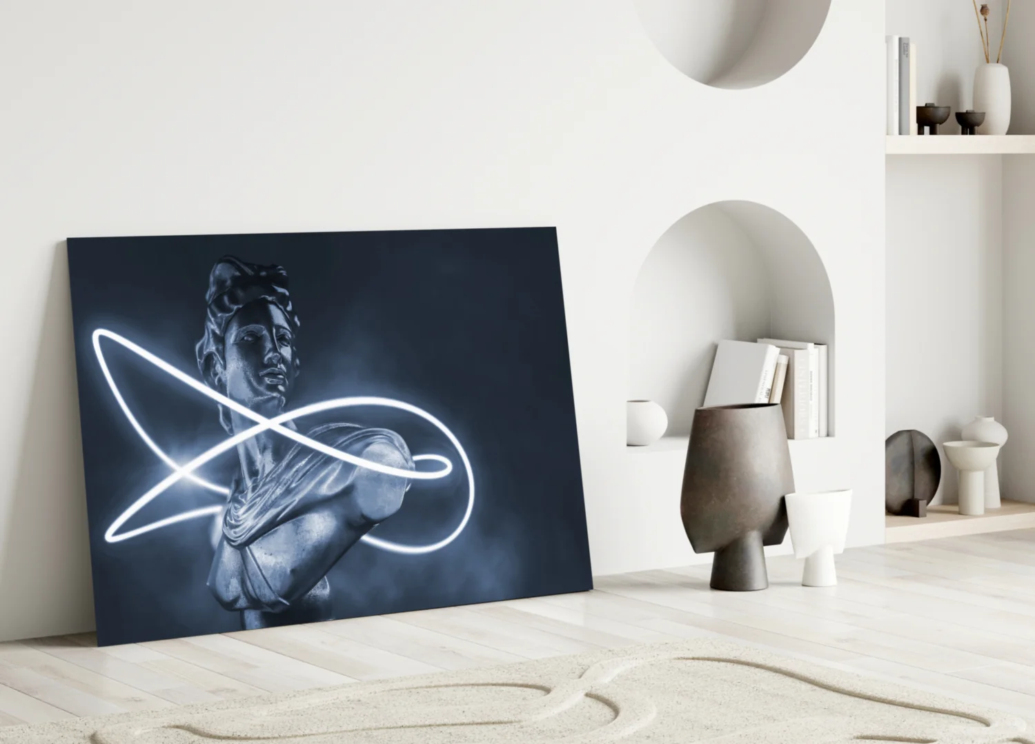 Abstract Art Glass Wall Art - Image 3