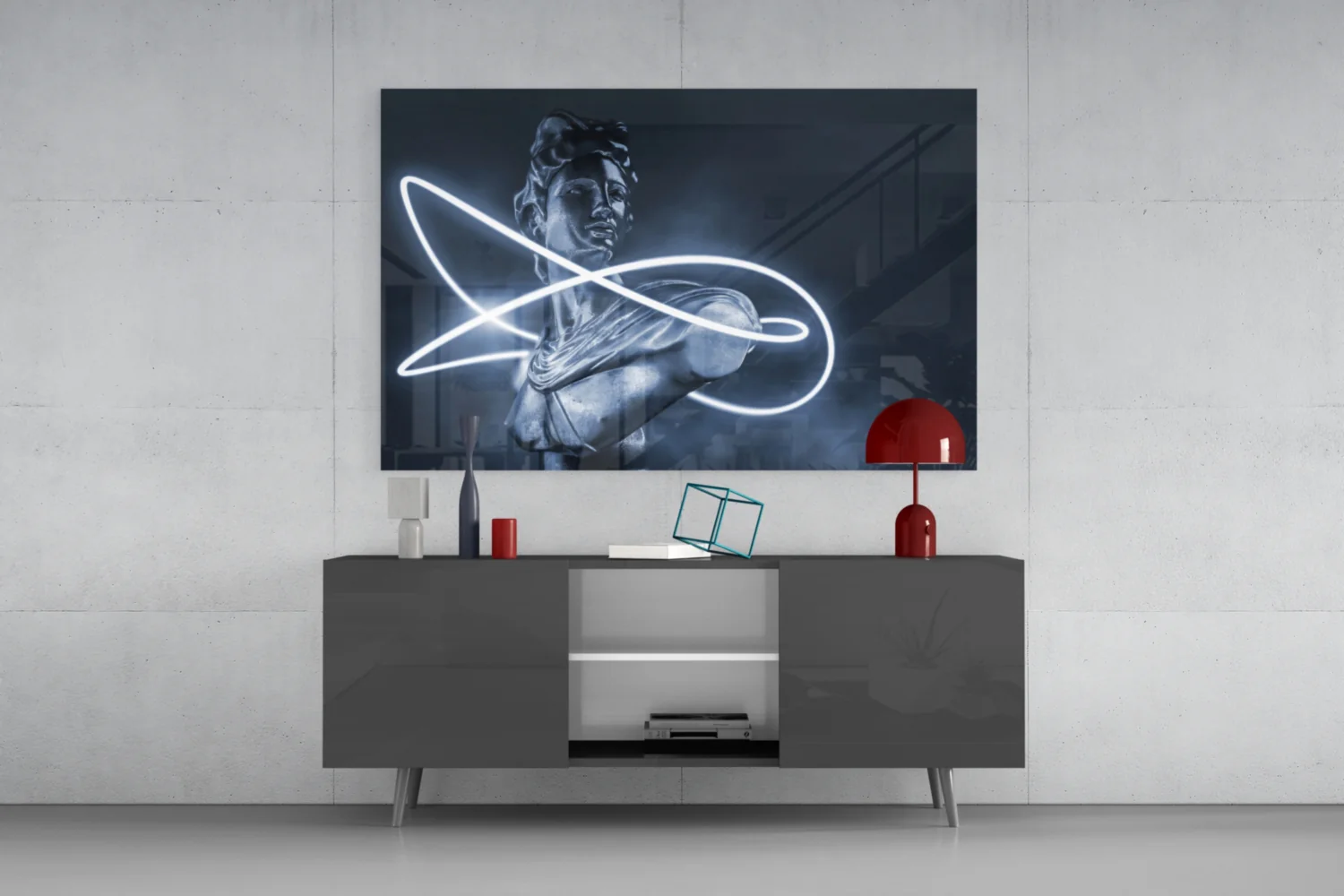 Abstract Art Glass Wall Art - Image 8