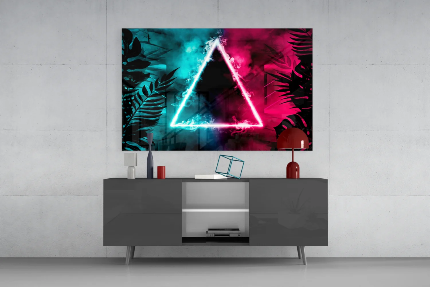 Abstract Art Glass Wall Art - Image 8