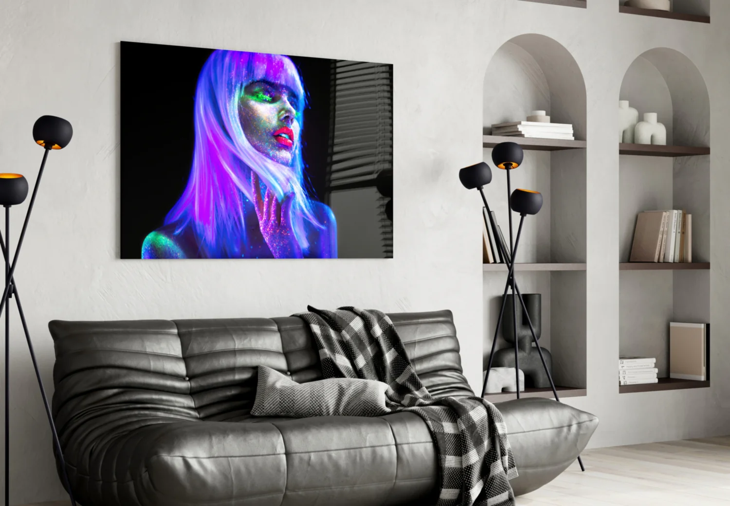 Woman Glass Wall Art - Image 4
