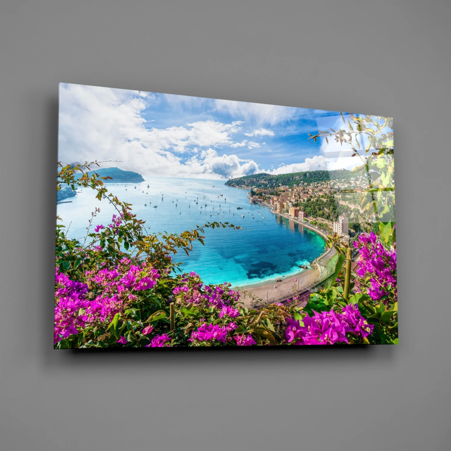 Nice France Glass Wall Art - Image 2
