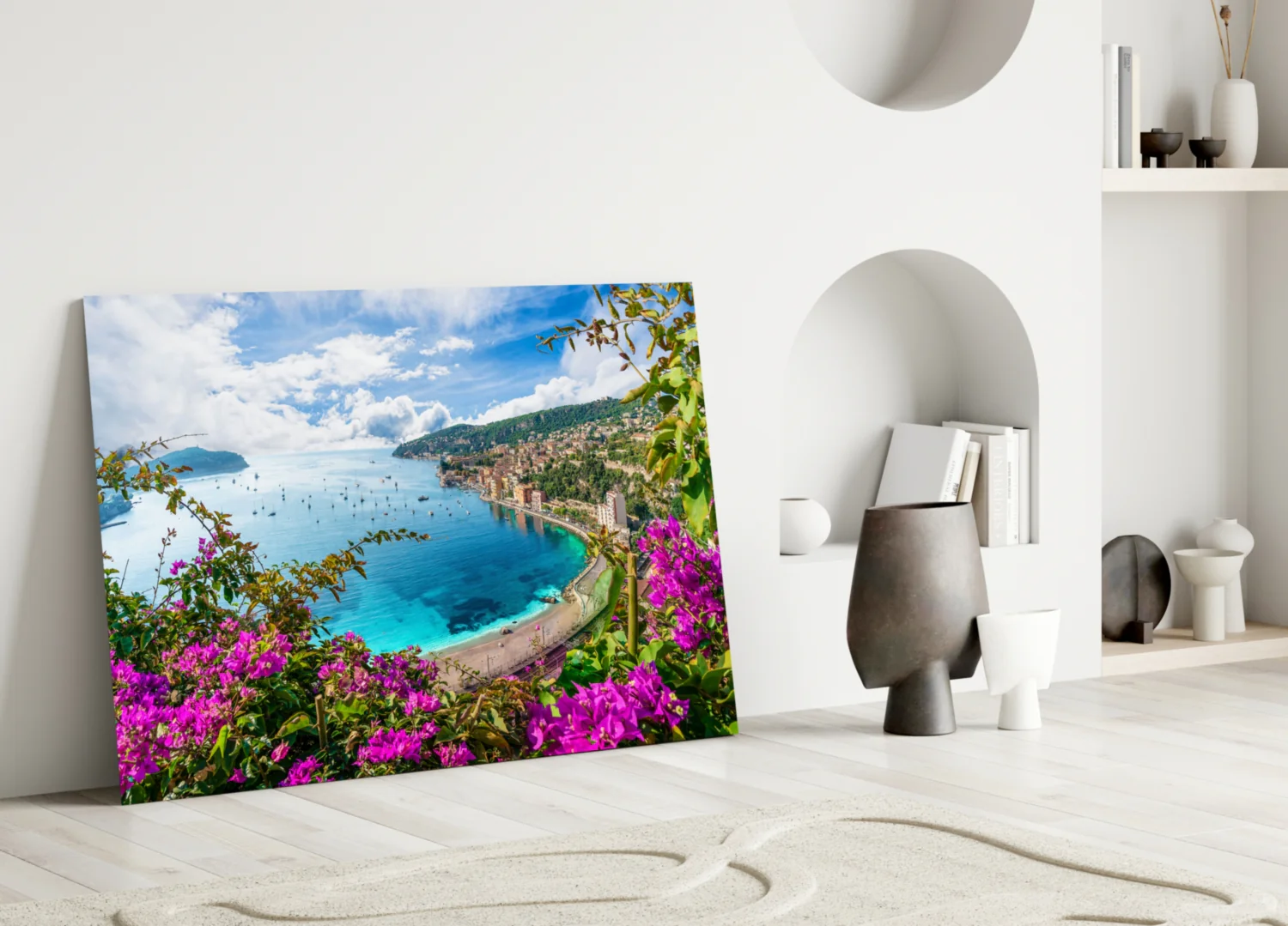 Nice France Glass Wall Art - Image 3