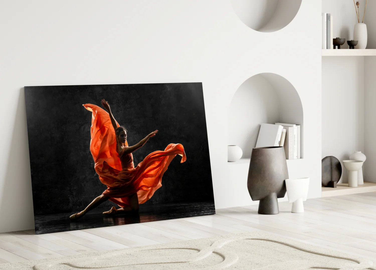Ballet Glass Wall Art - Image 3
