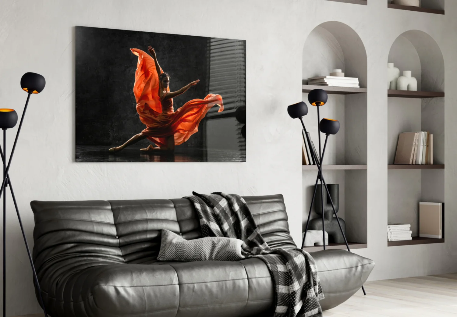 Ballet Glass Wall Art - Image 4
