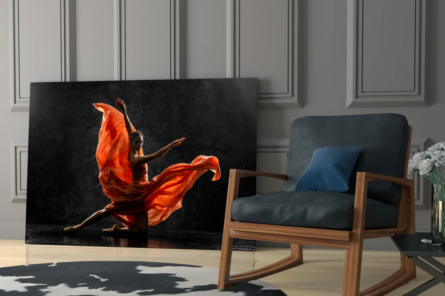 Ballet Glass Wall Art - Image 6