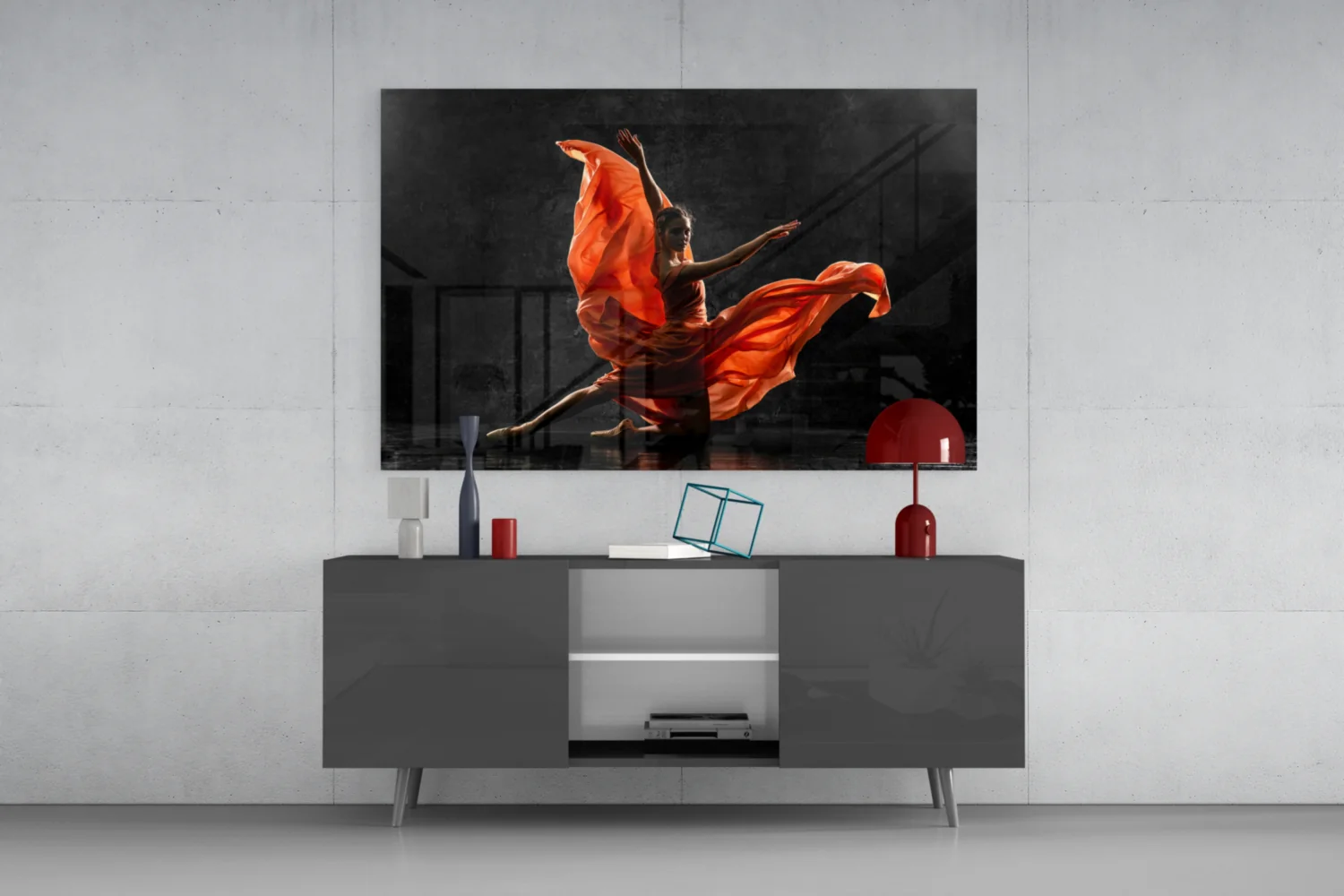 Ballet Glass Wall Art - Image 8