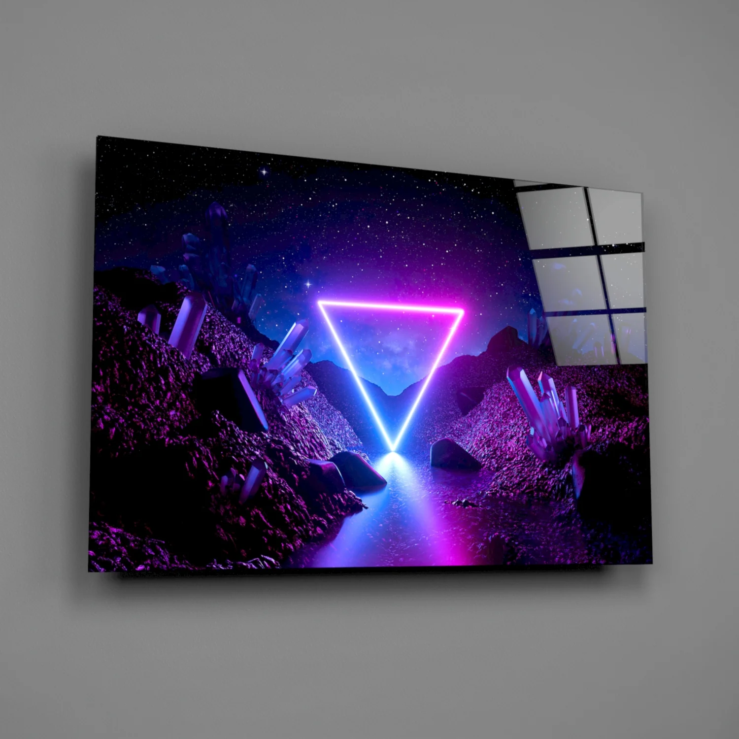 Abstract Art Glass Wall Art - Image 2