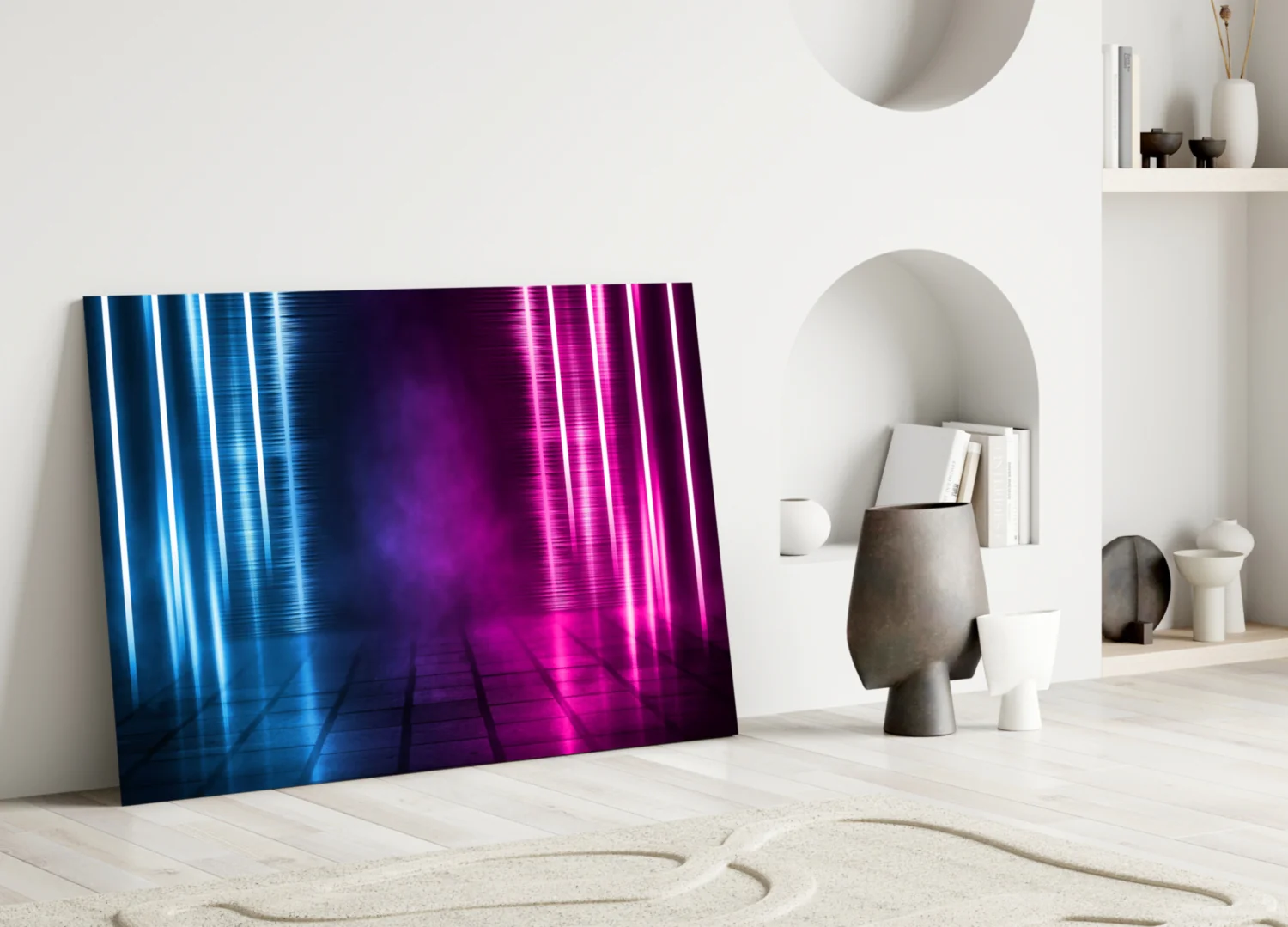 Abstract Art Glass Wall Art - Image 3
