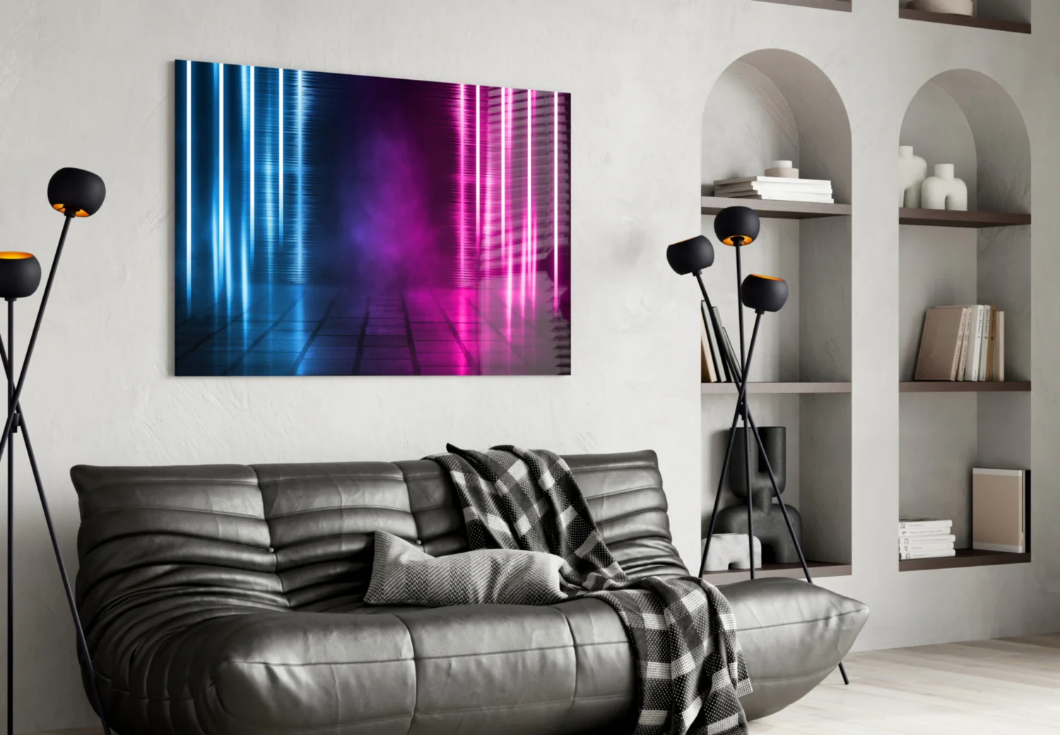 Abstract Art Glass Wall Art - Image 4
