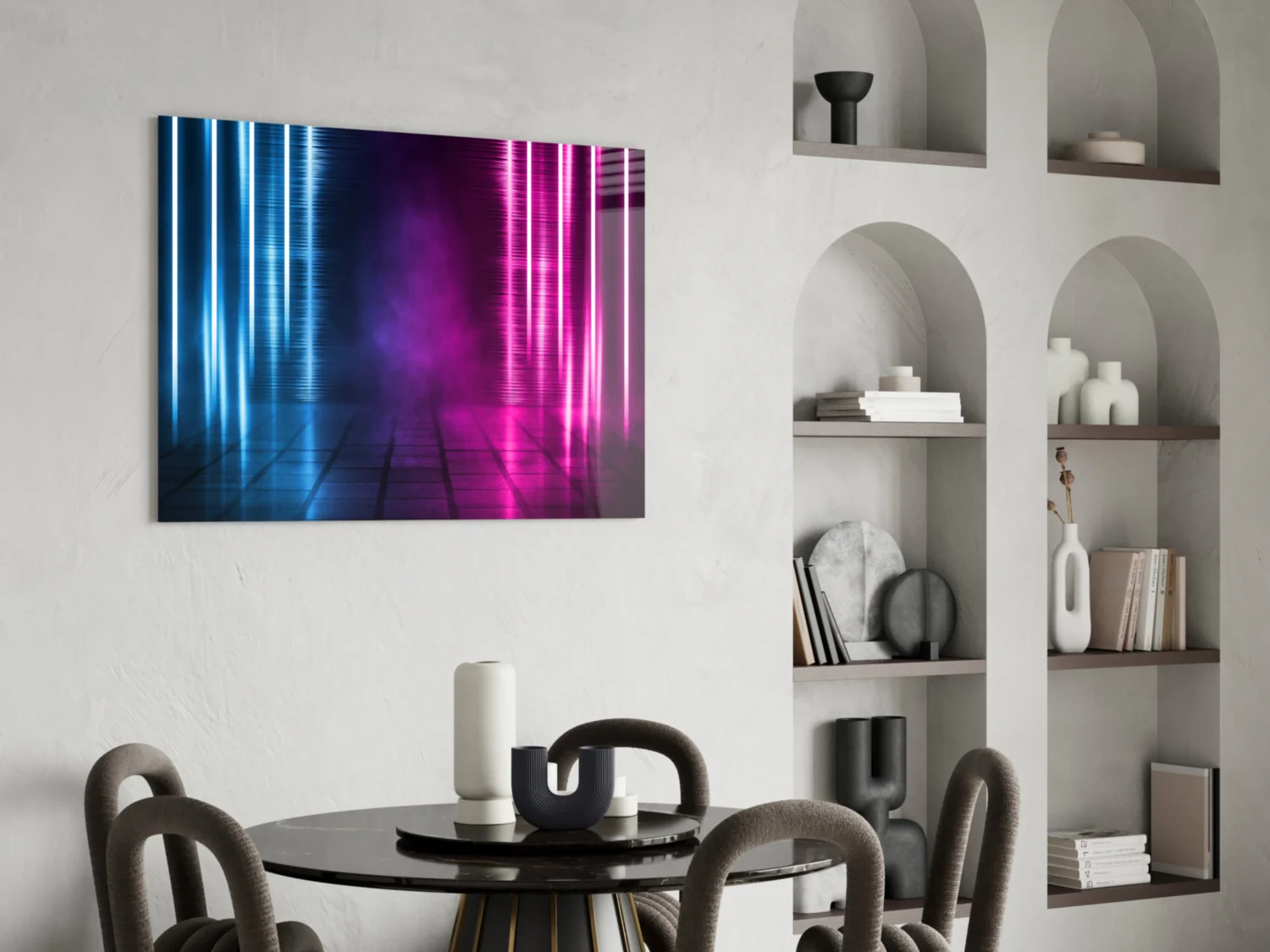 Abstract Art Glass Wall Art - Image 5