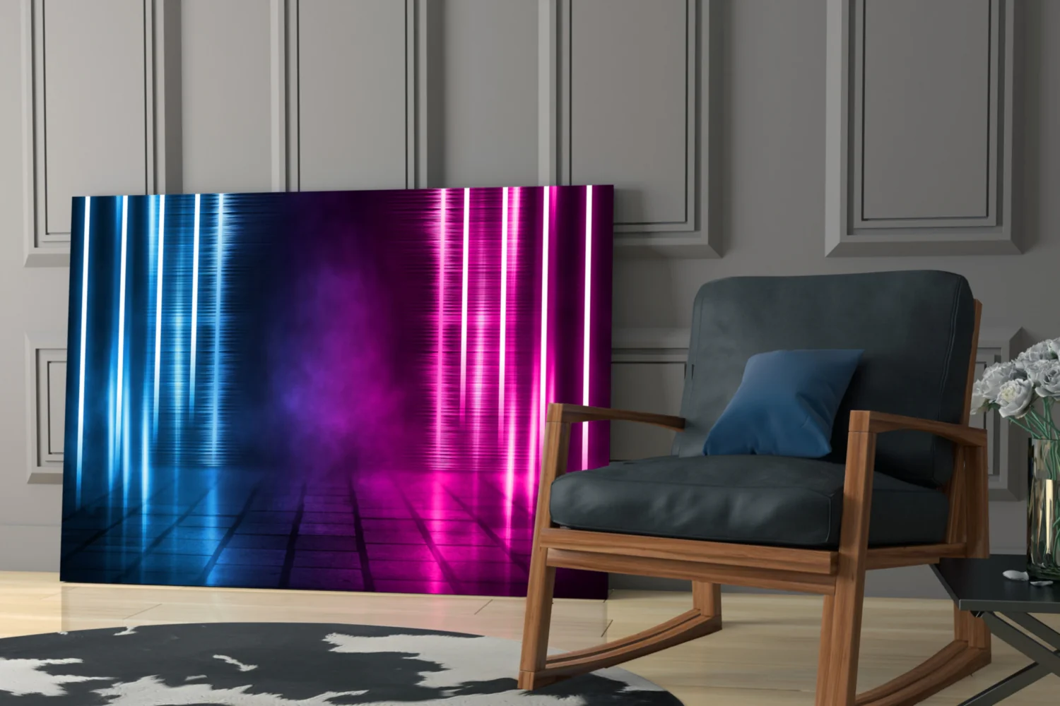 Abstract Art Glass Wall Art - Image 6