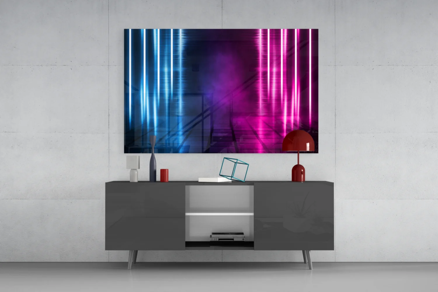 Abstract Art Glass Wall Art - Image 8