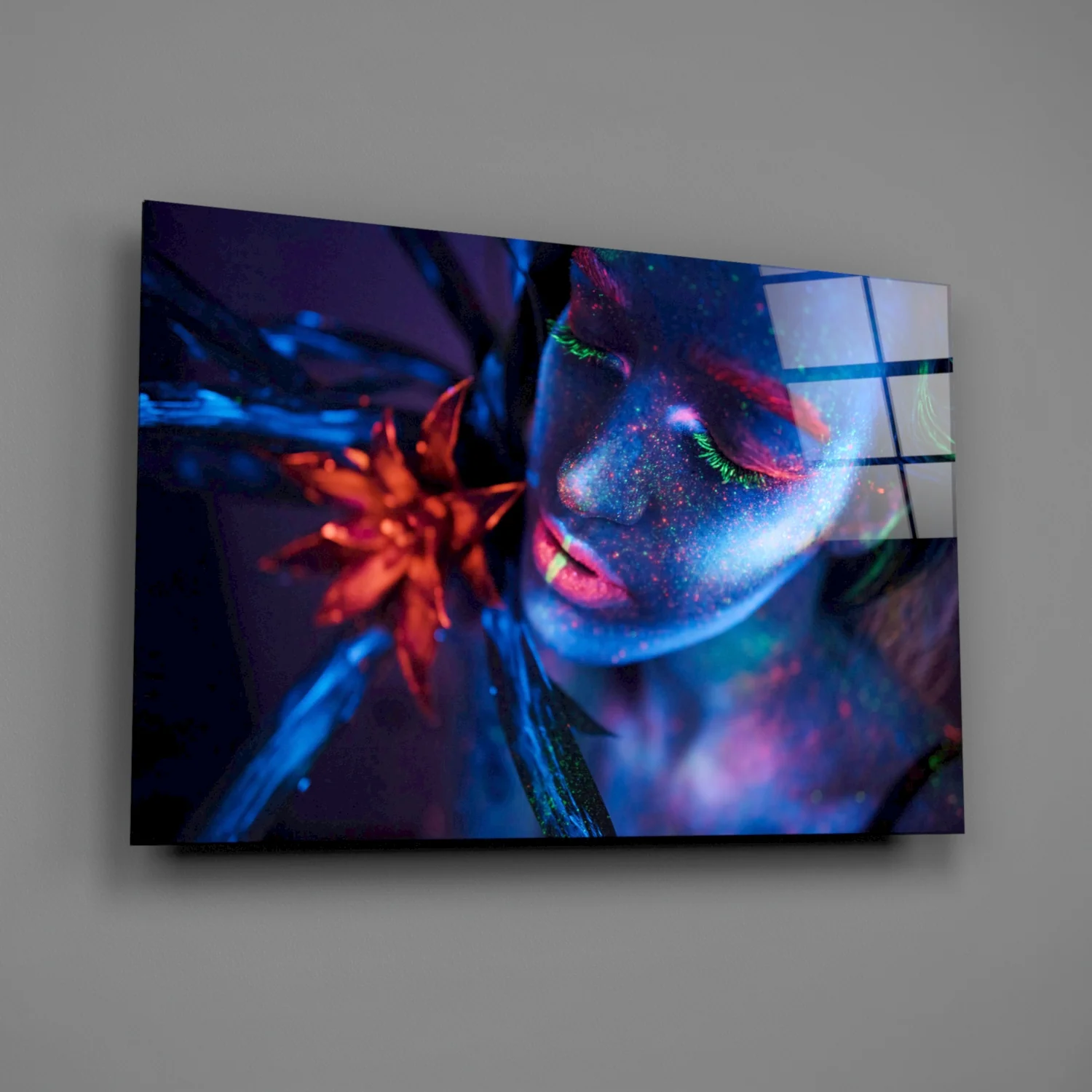 Woman Glass Wall Art - Image 2
