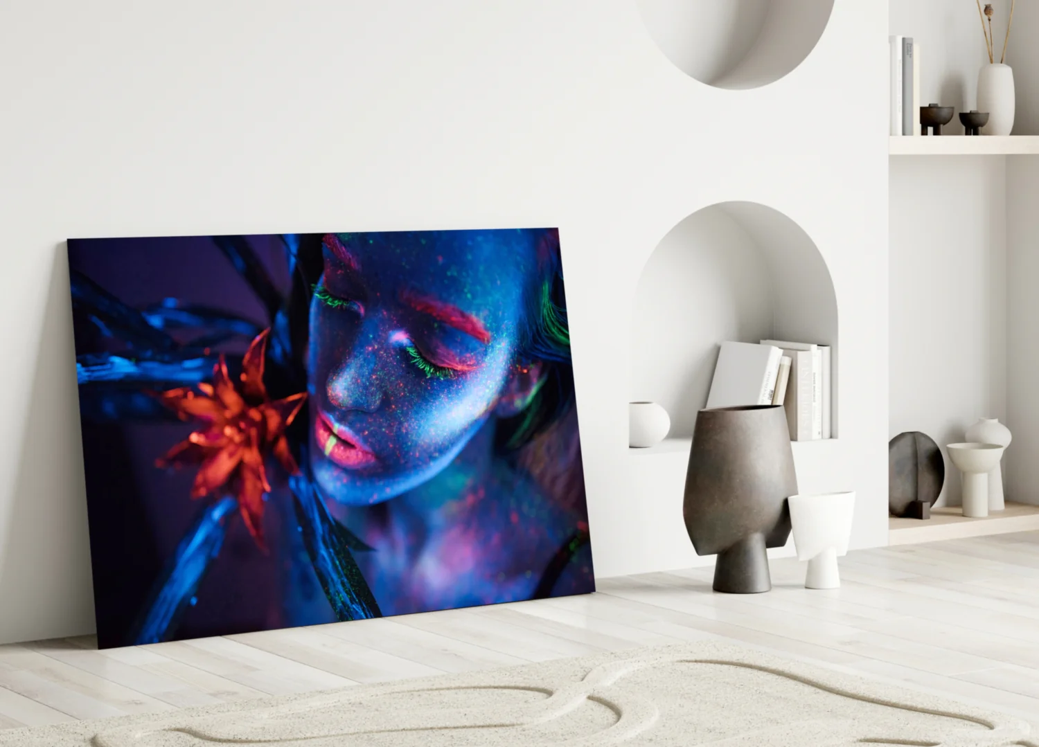 Woman Glass Wall Art - Image 3